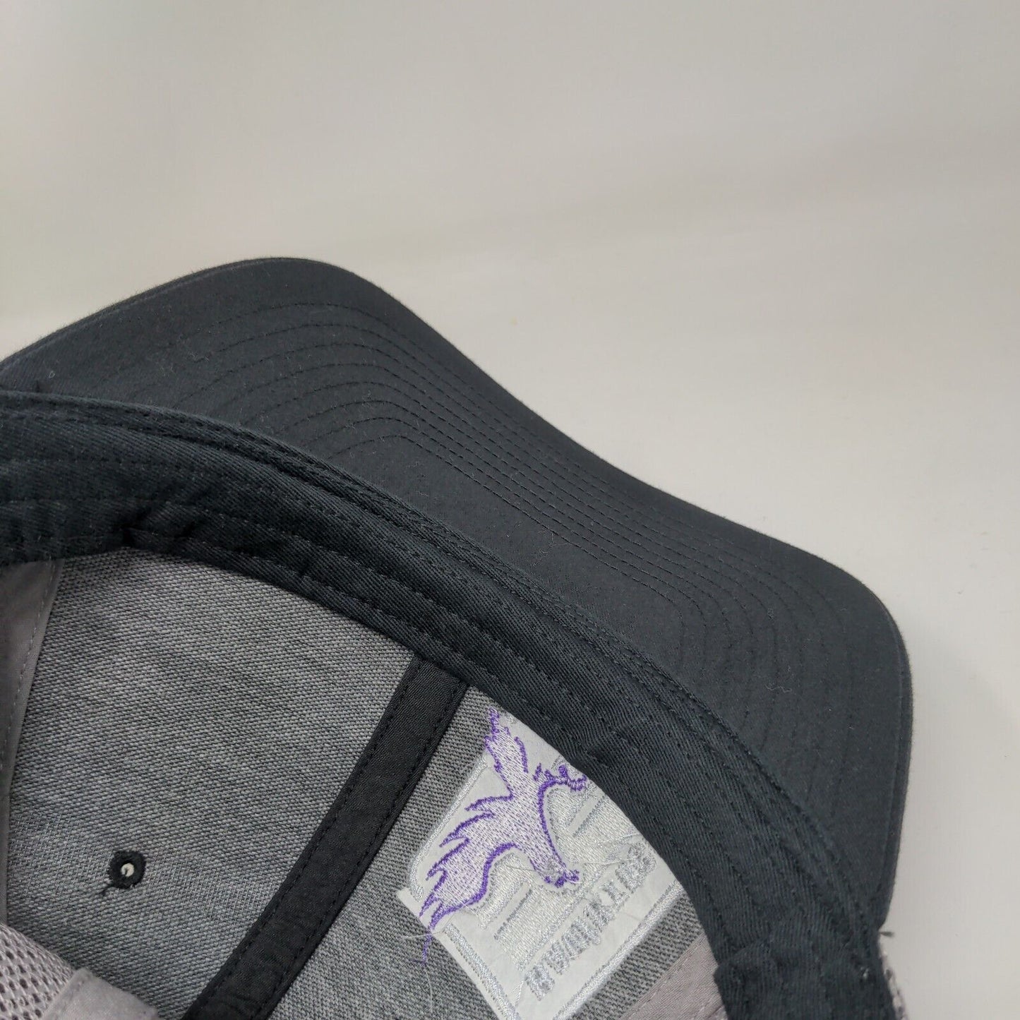 Hawktech Snapback Mesh Back Trucker Hat Black One Size Richardson