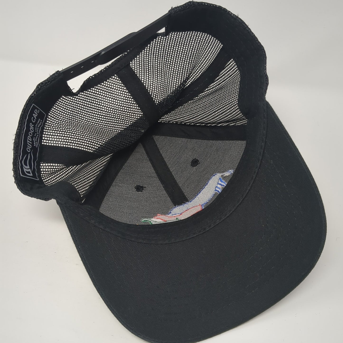 Animals D&B Supply Sunglo Snapback Trucker Hat Black One Size Mesh Back