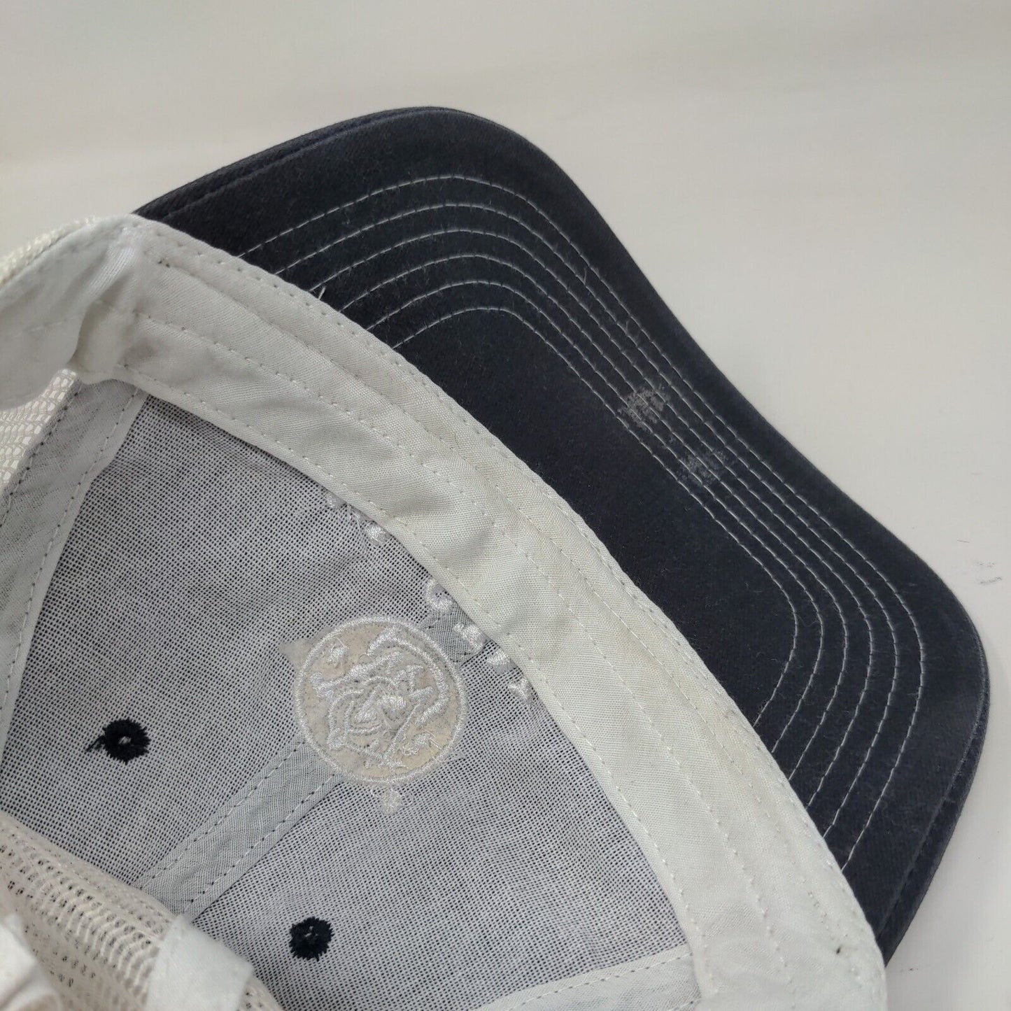 Smith & Wesson Snapback Trucker Hat Blue One Size Adjustable Mesh Back