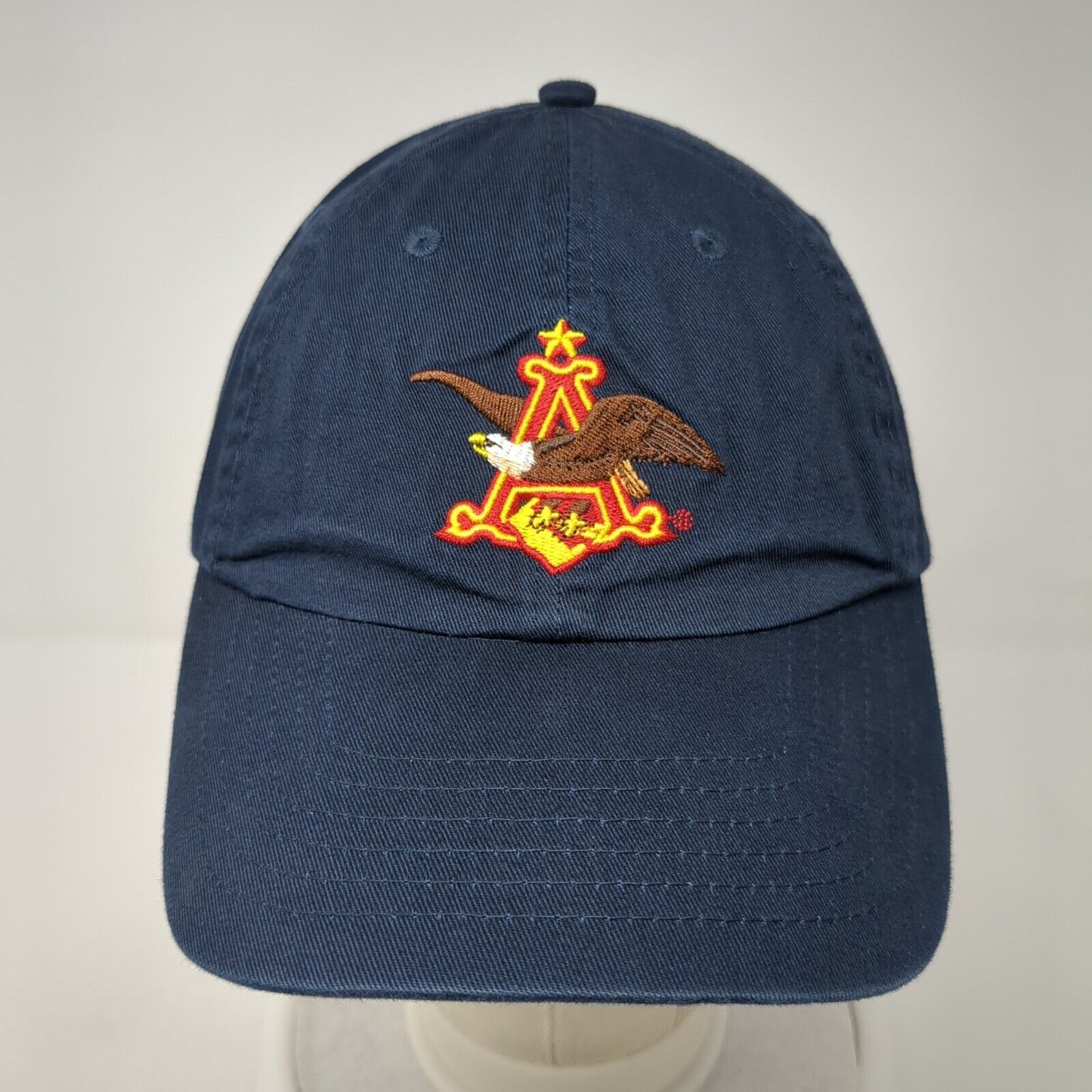 St. Louis Brewery Tour Slideback Hat Blue One Size Adjustable Embroidered