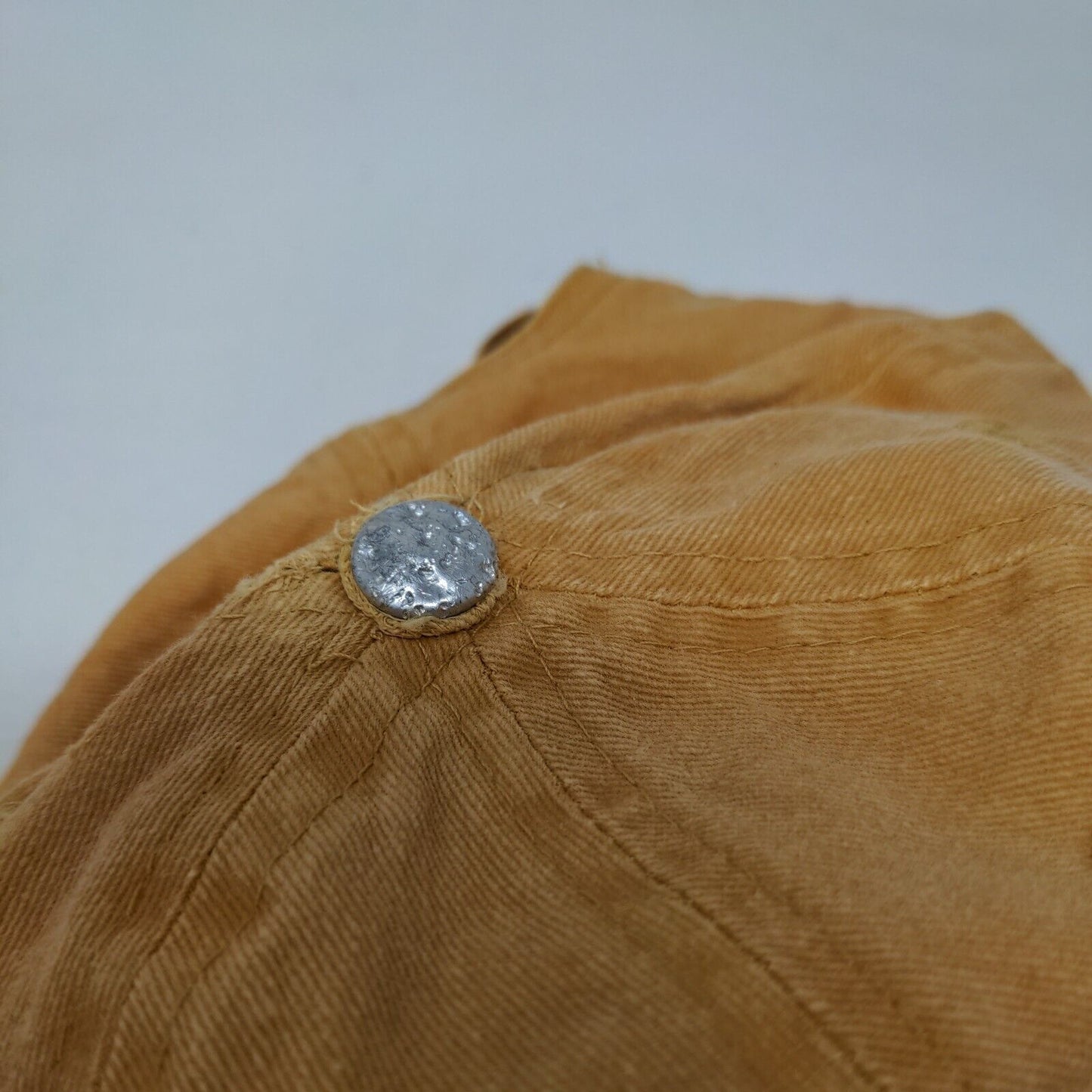 Unbranded Strapback Hat Tanish Orange One Size Solid 6 Panel Blank