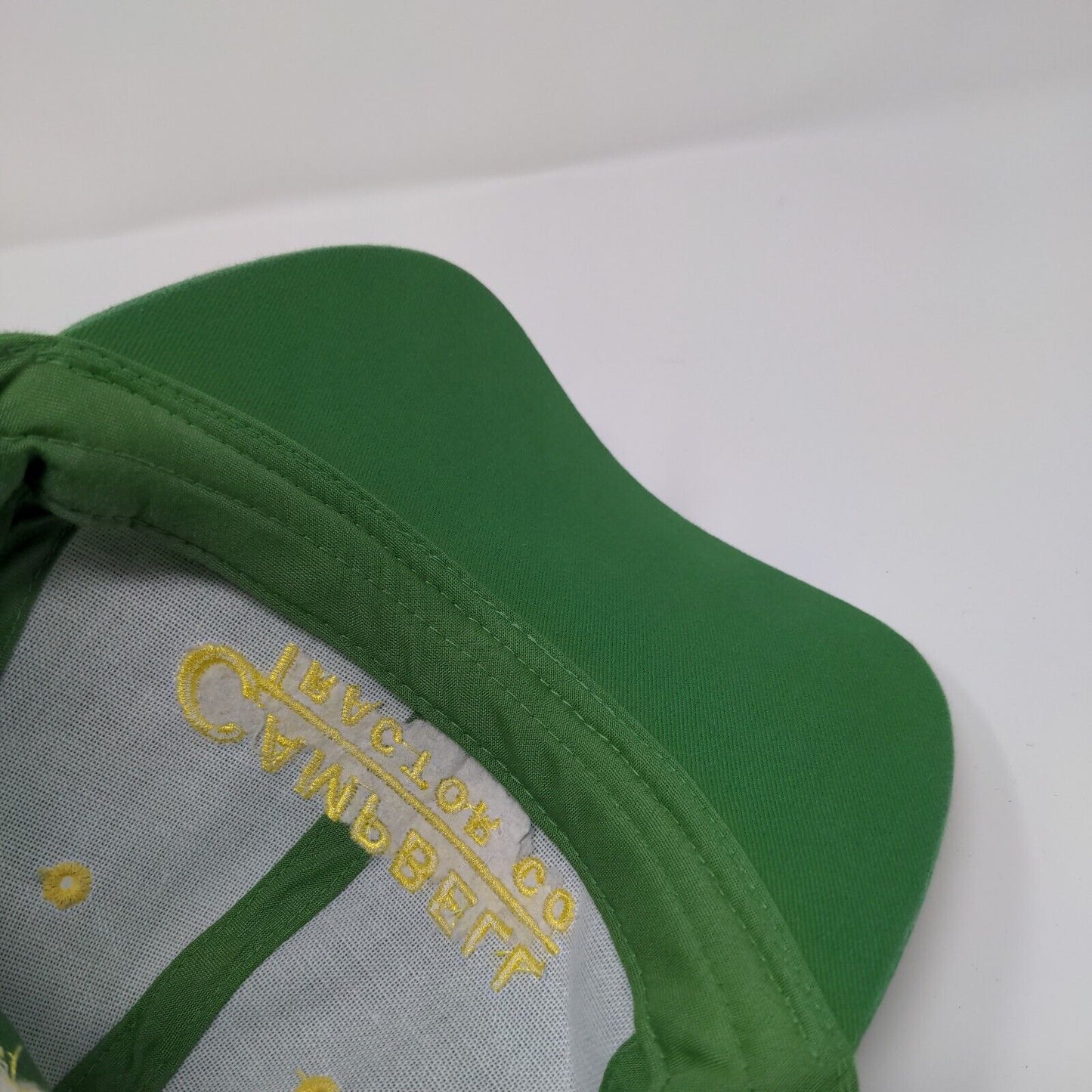 Campbell Tractor Co. John Deere Strapback Hat Green One Size Adjustable 6 Panel