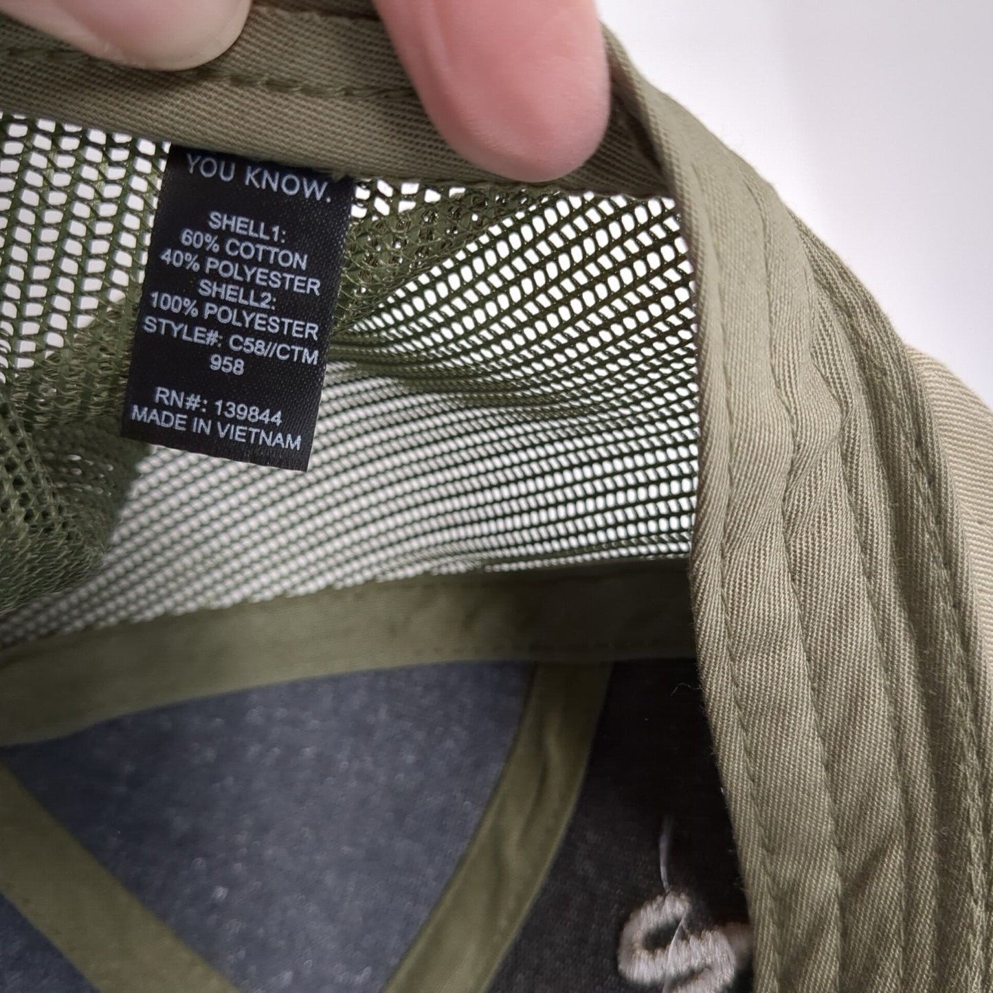 Western Snapback Trucker Hat Multi One Size Mesh Back Adjustable