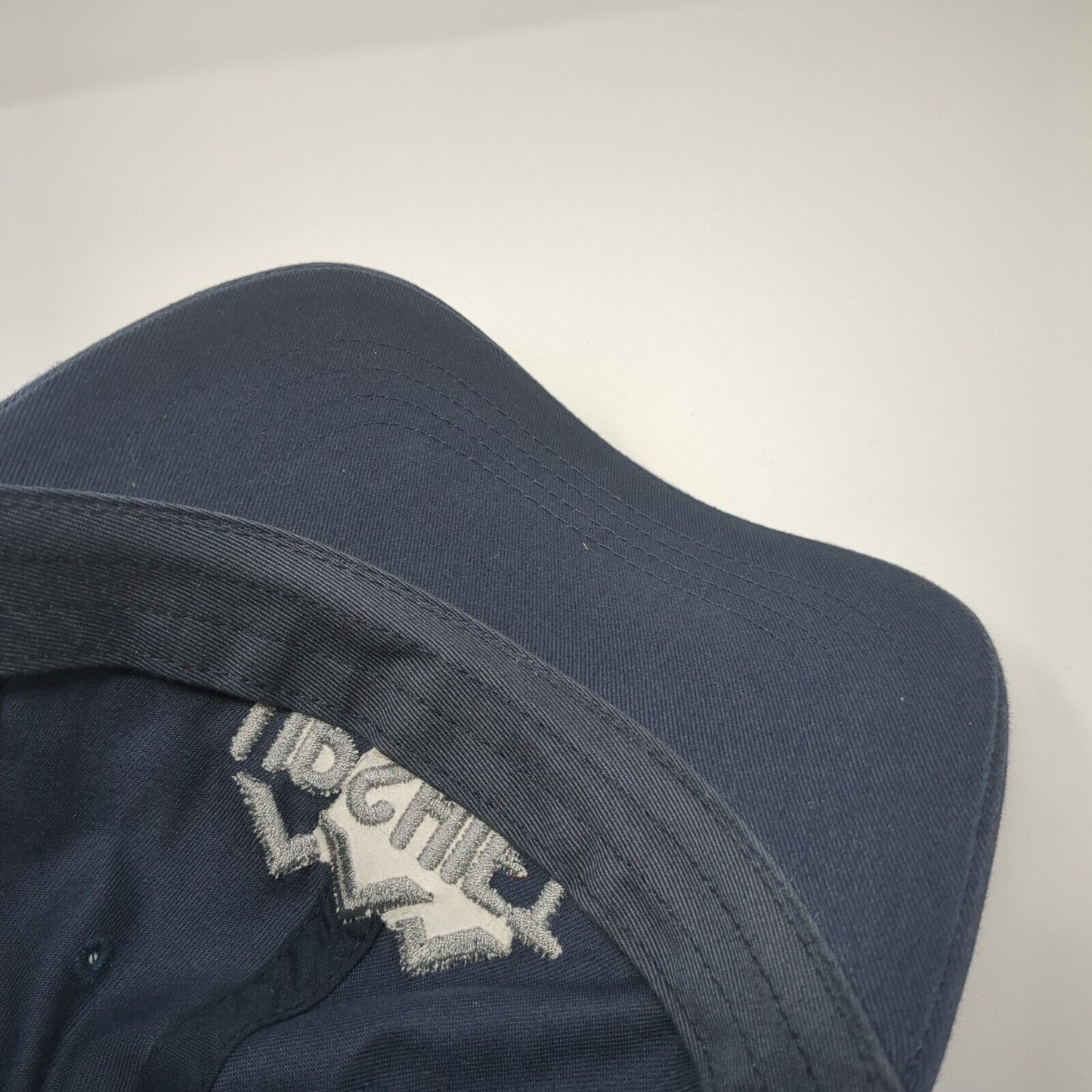 Upshift Slideback Hat Blue One Size Adjustable Embroidered The Classics Yupoong