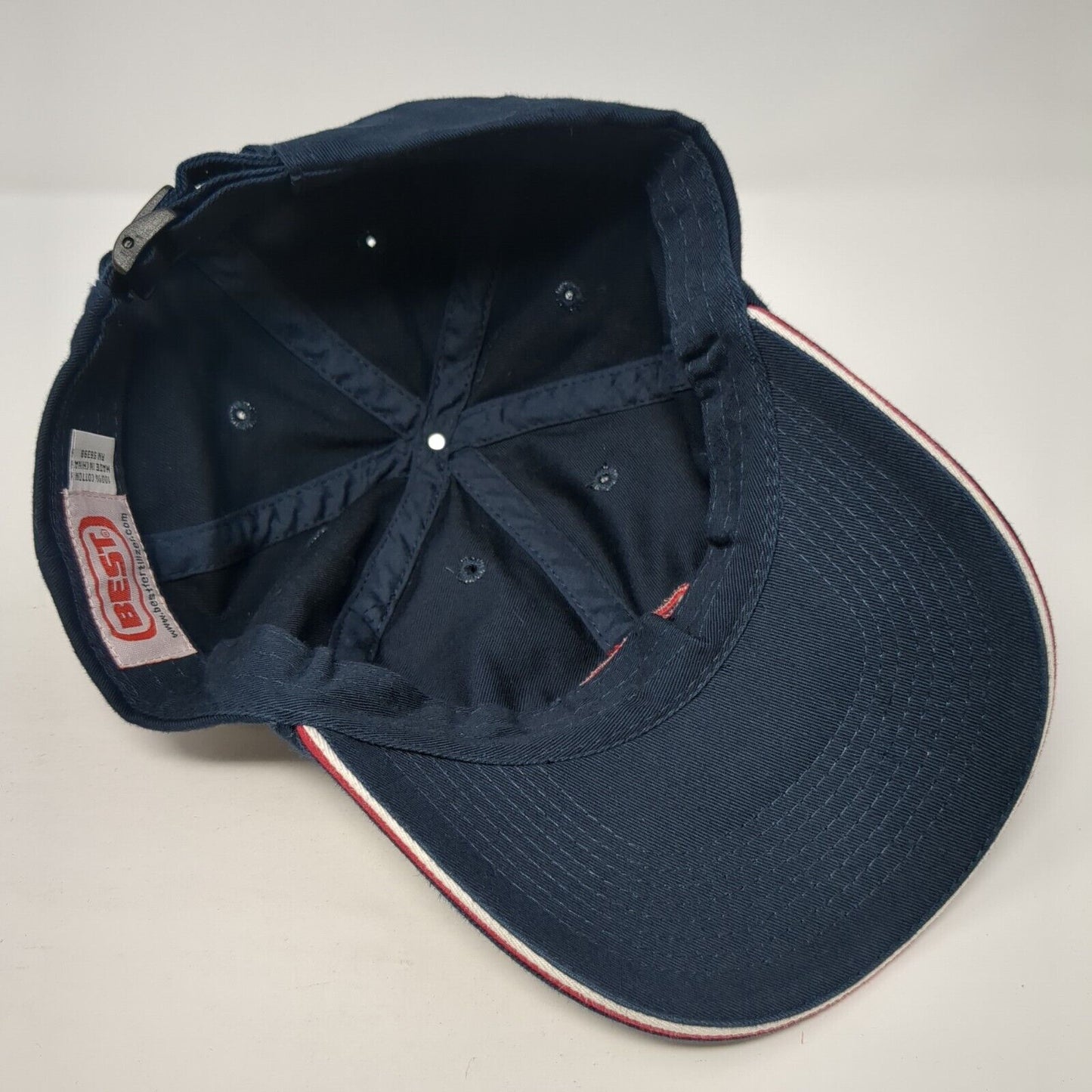Best Slideback Hat Blue One Size Adjustable Embroidered Spread The Word