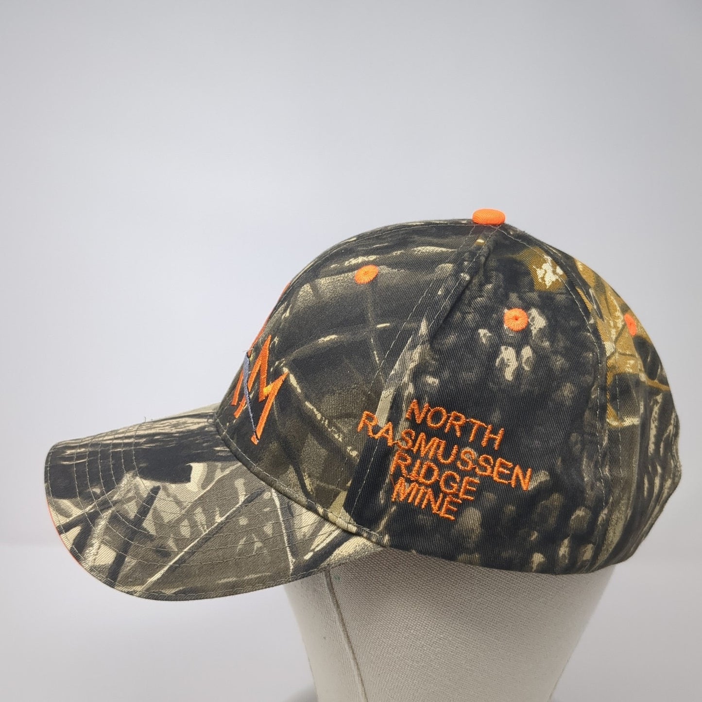 NRRM Strapback Baseball Cap Multicolor One Size Adjustable Camouflage Otto