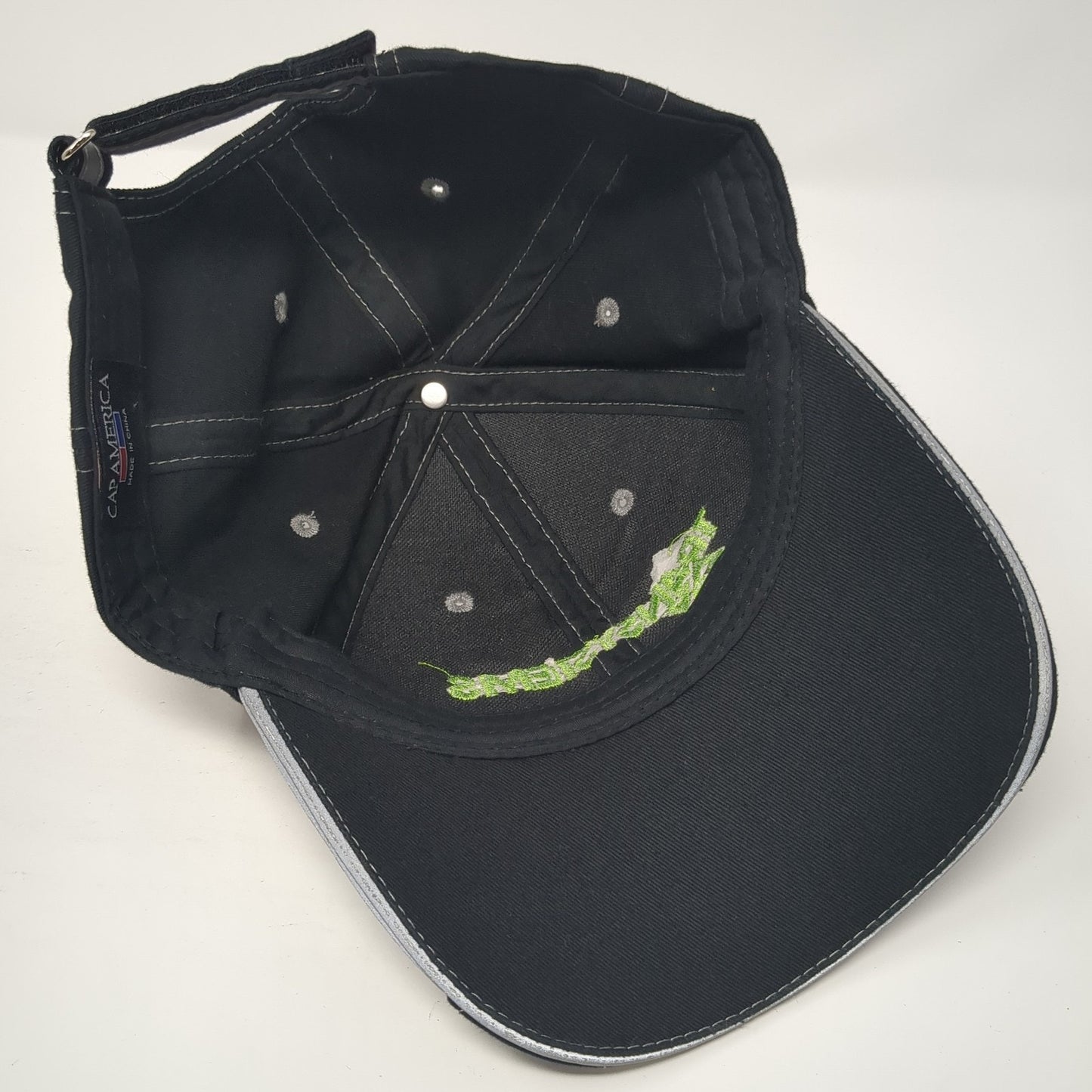 TranSystems Strapback Hat Black One Size Embroidered Cap America Outdoor