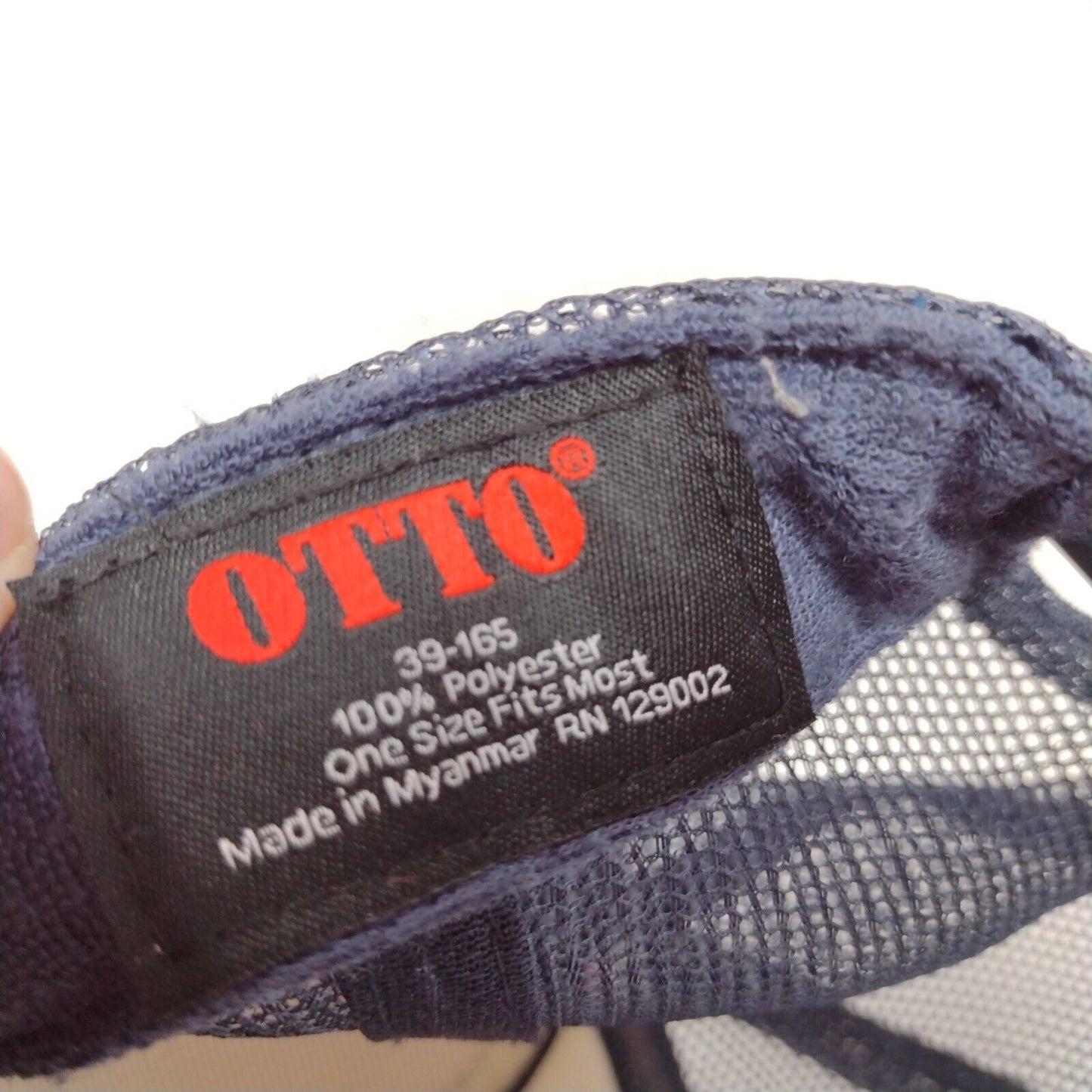 Trail Sisters Team Snapback Trucker Hat Blue OSFM Adjustable Mesh Back Rope Otto