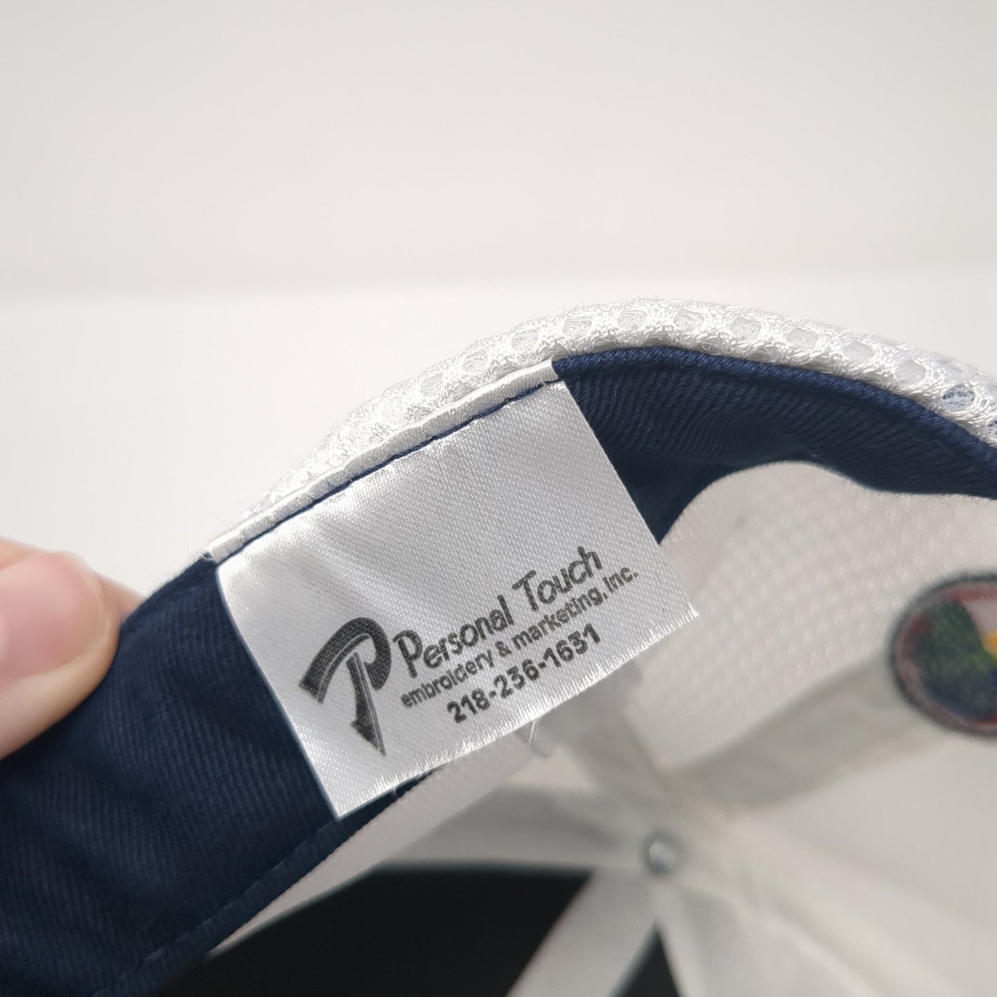 ACH Seeds Common Ground Trucker Hat Blue One Size Adjustable Mesh Back 6 Panel