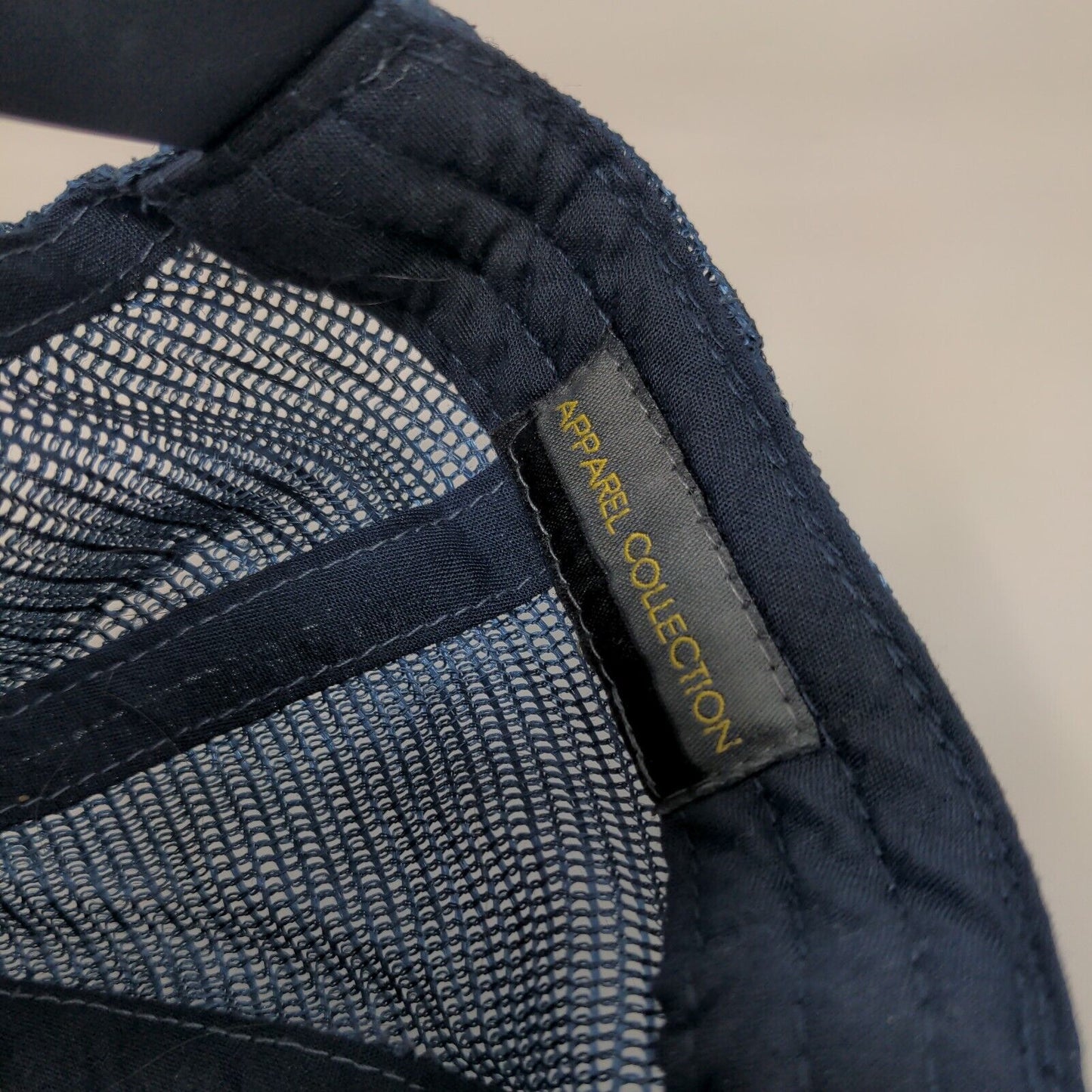 McDonald's Mesh Back Trucker Crew Hat Blue One Size Apparel Collection