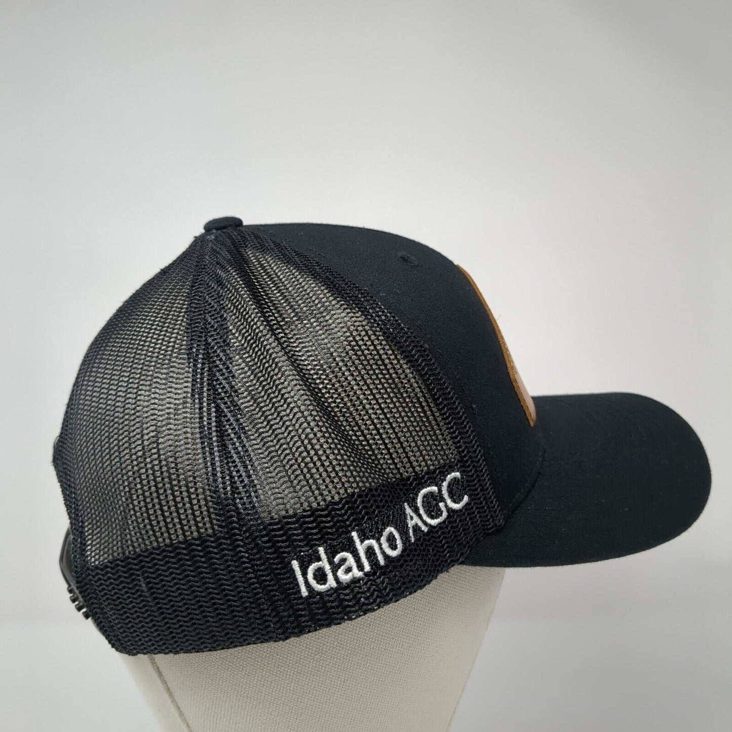 B Association Construction Management Trucker Hat Black One Size Patch