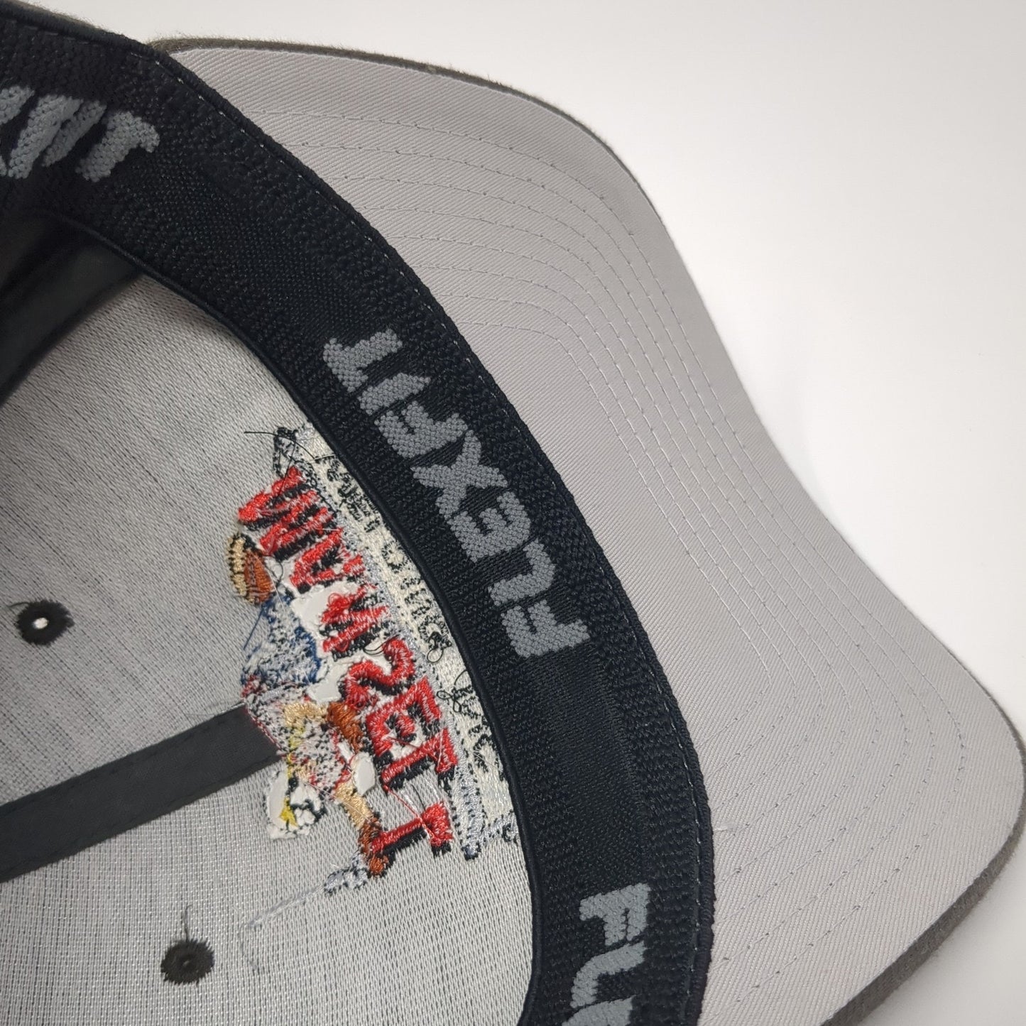Mansell Welding Inc. Fitted Hat Gray XL Embroidered Flexfit Yupoong