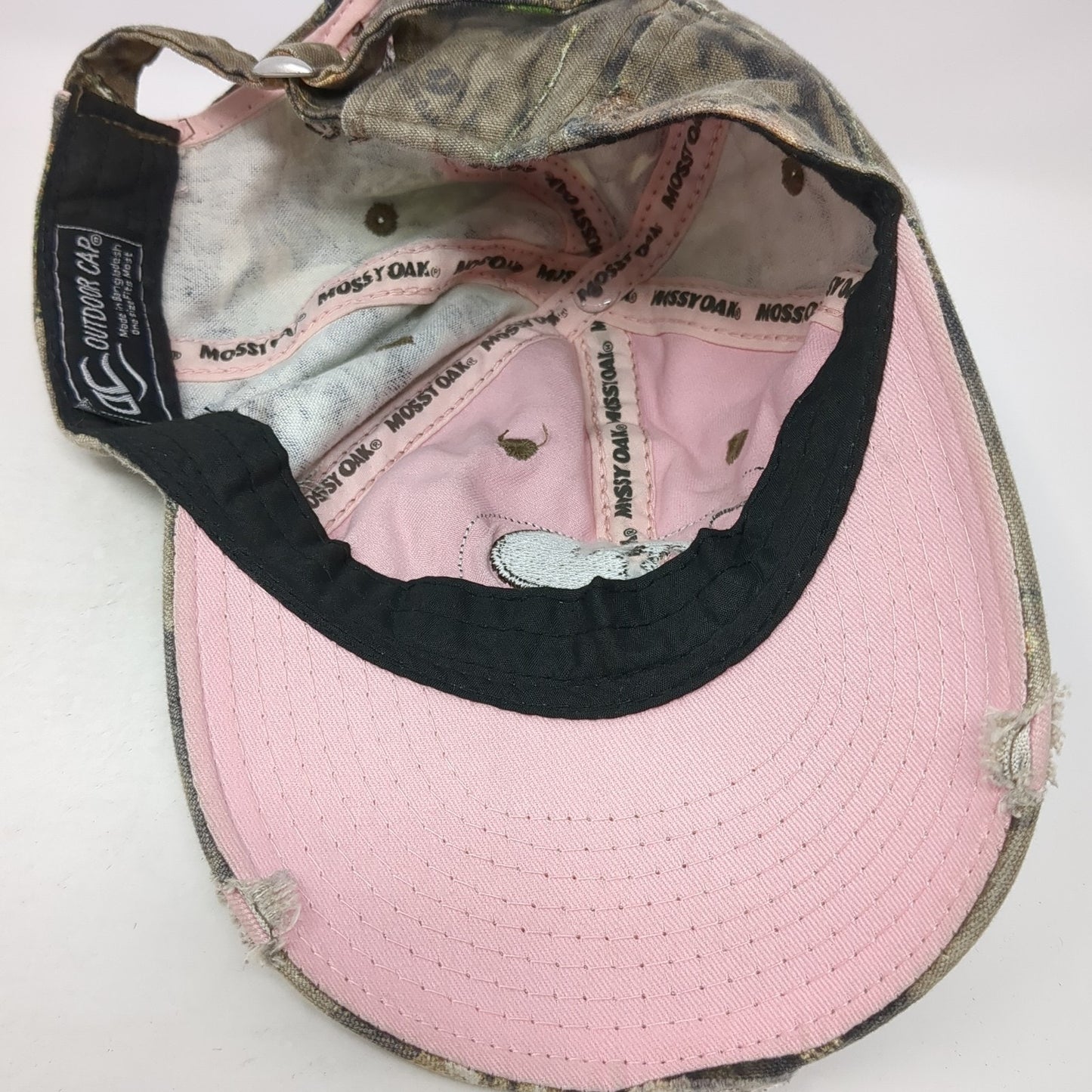 Mossy Oak Slideback Hat Multicolor Camo One Size Hunting Outdoor Cap