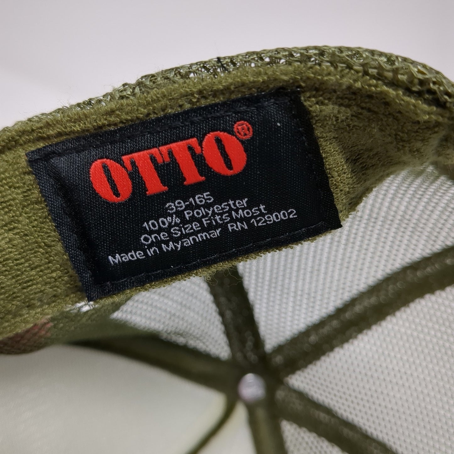 Hyde Perk Coffee House Snapback Rope Trucker Hat Green One Size Mesh Back