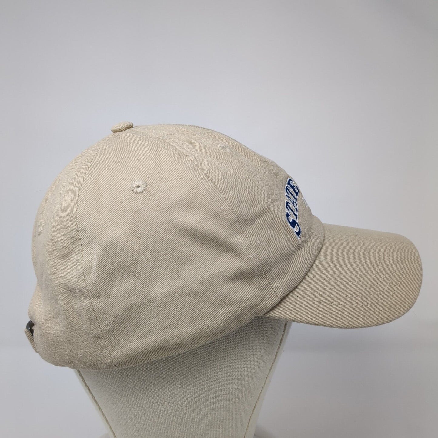 State Track 2018 IHSAA Slideback Hat Tan OS Adjustable Embroidered Fahrenheit