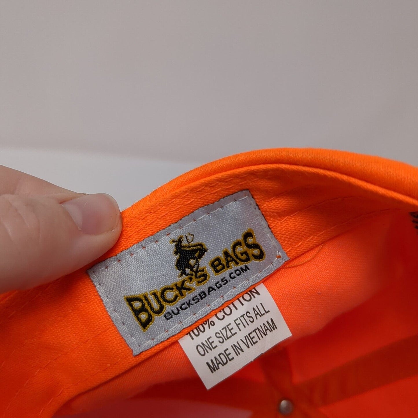 2C Pheasant Hunt Idaho Strapback Hat Orange OSFA Adjustable Embroidered Cotton