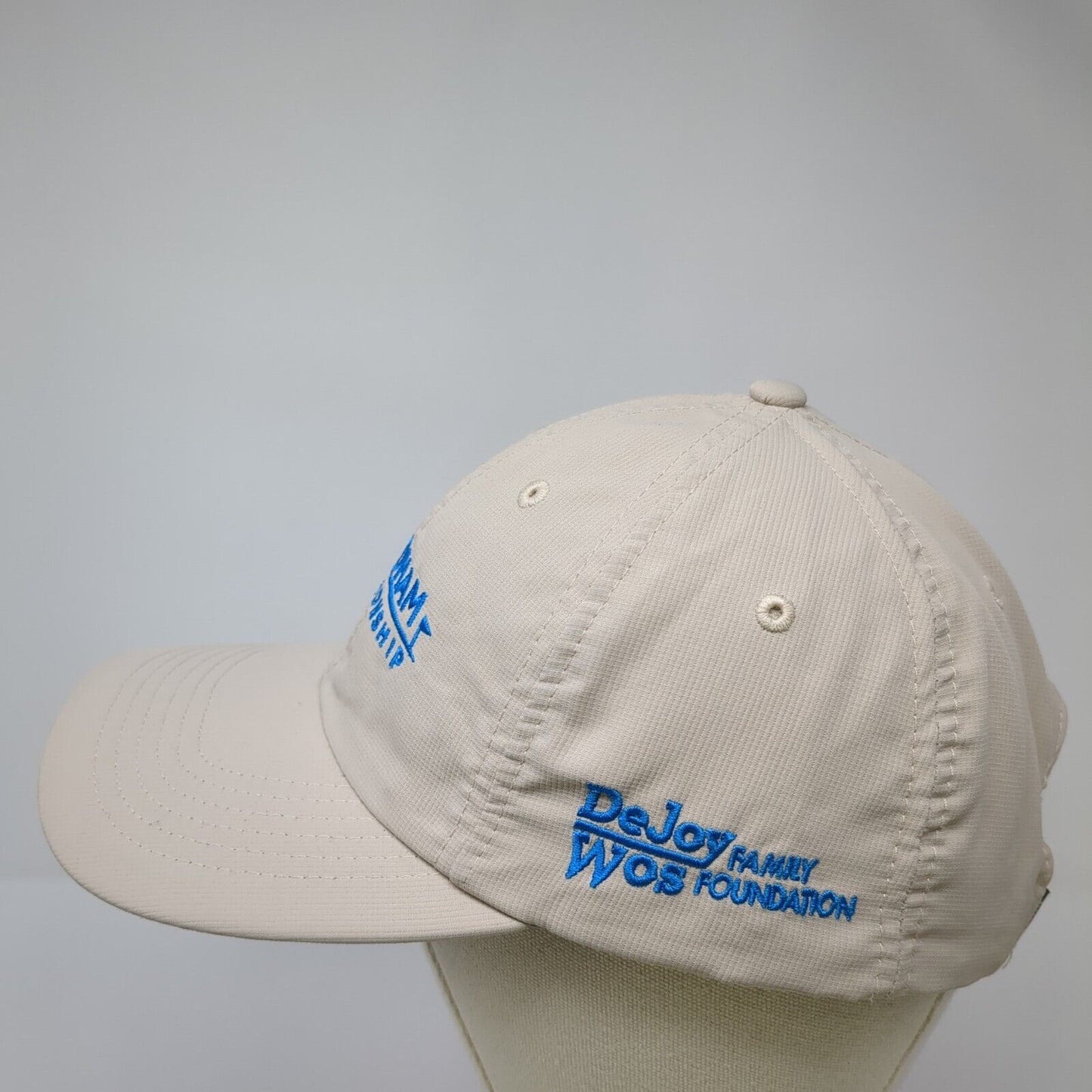 Wyndham Championship Strapback Hat Beige OS Adjustable Embroidered Imperial