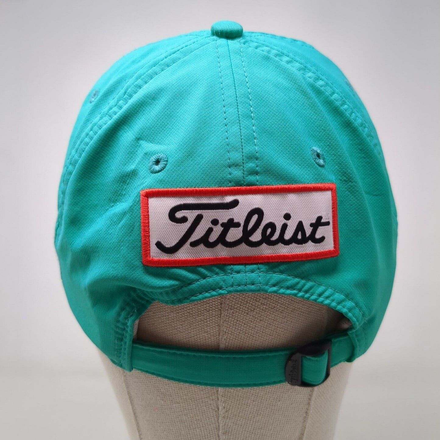 Titleist Slideback Hat Green One Size Adjustable Embroidered 6 Panel