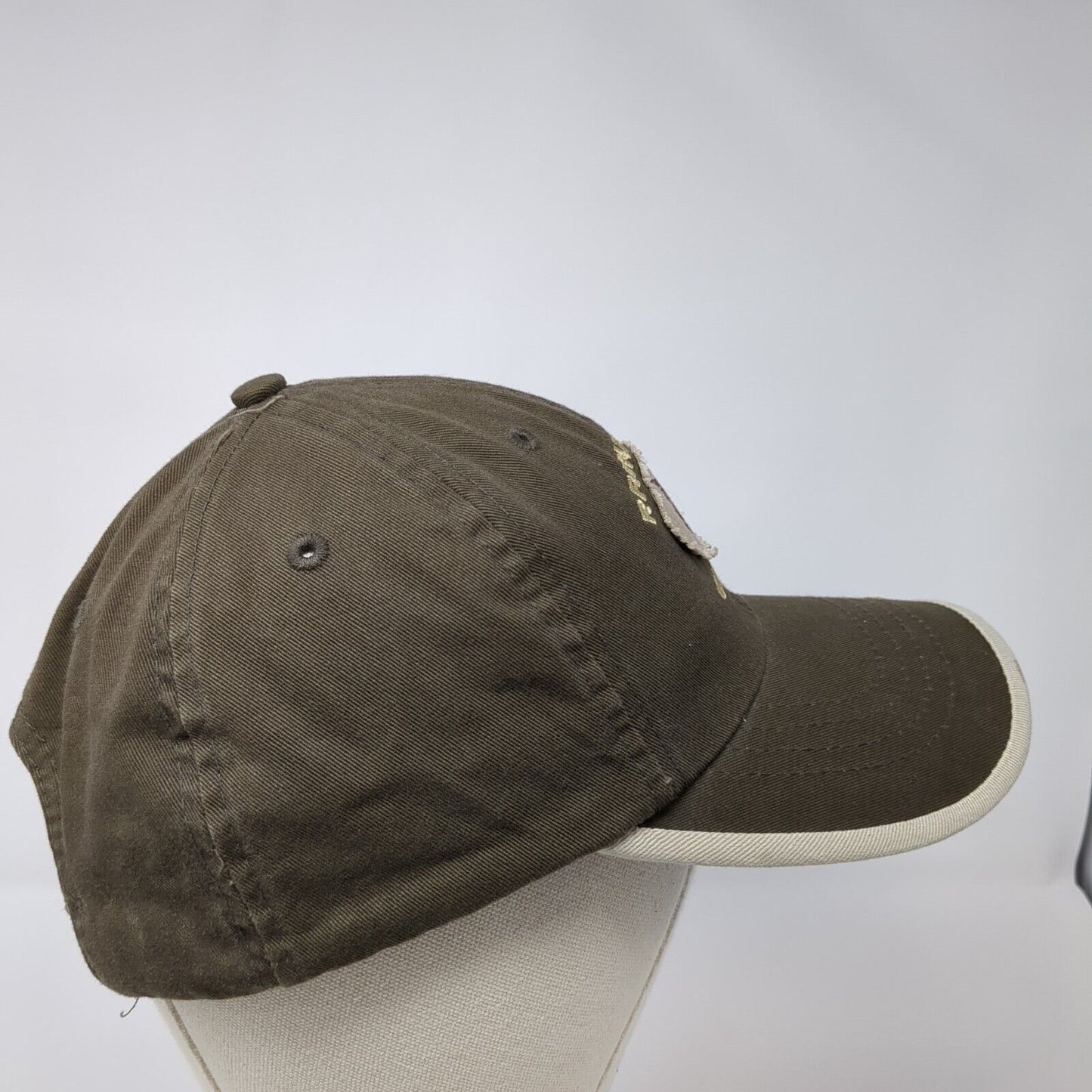 Rainforest Cafe Orlando Slideback Hat Brown One Size Adjustable Embroidered