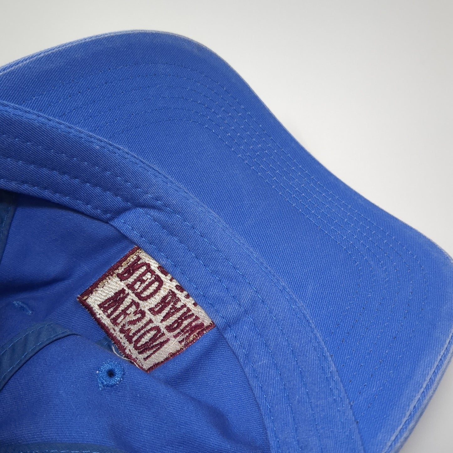 Weston Red Barn Farm Slideback Hat Blue One Size Adjustable Port Authority