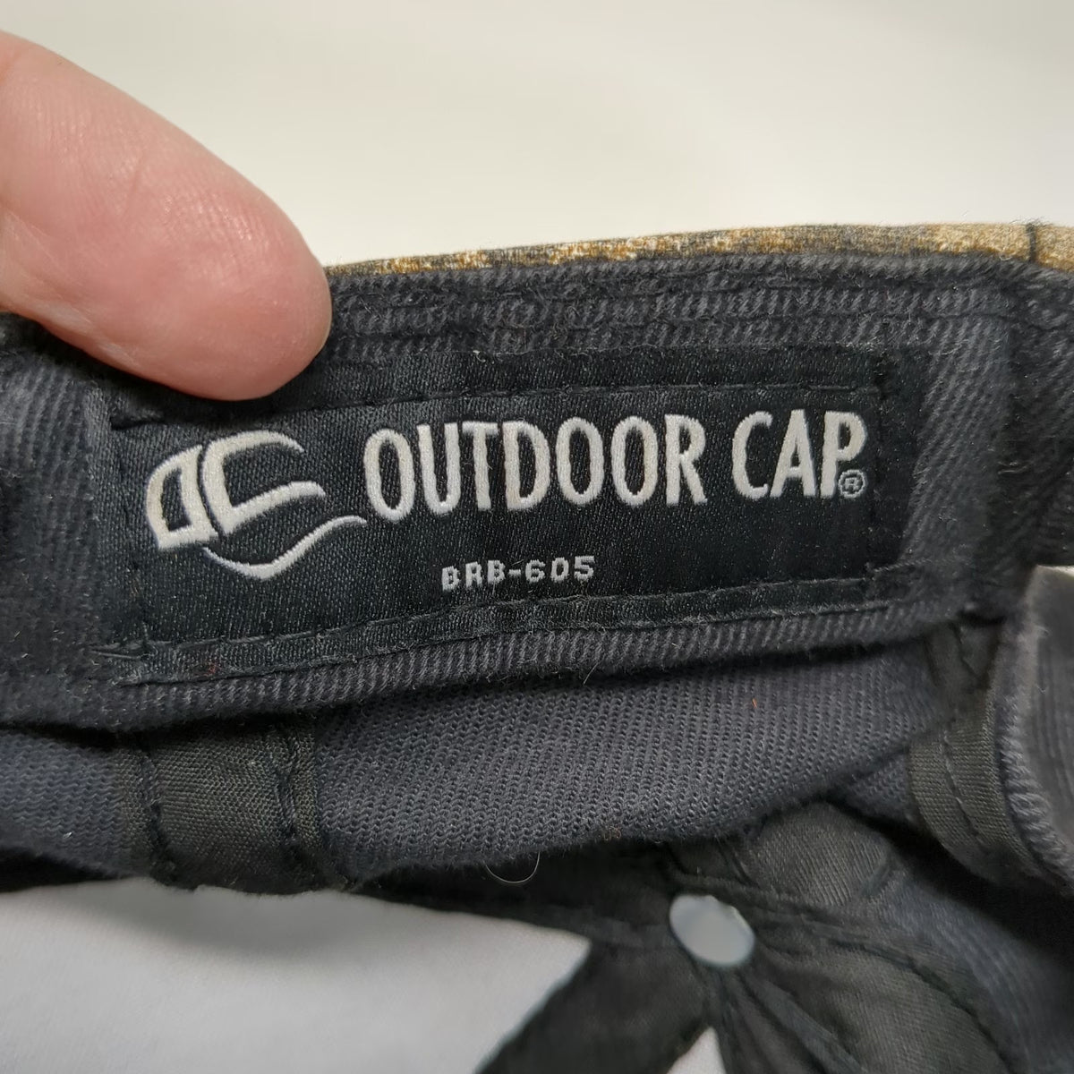 Outdoor Cap Melton Truck Lines Top 100 Baseball Cap Black Camo One Size Hat