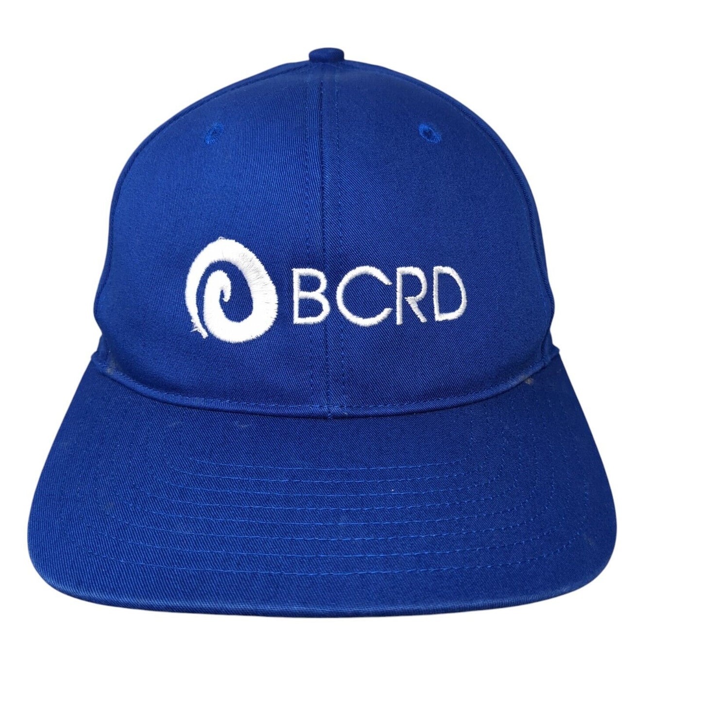 BCRD Snapback Hat Blue Small Adjustable Embroidered 6 Panel Richardson
