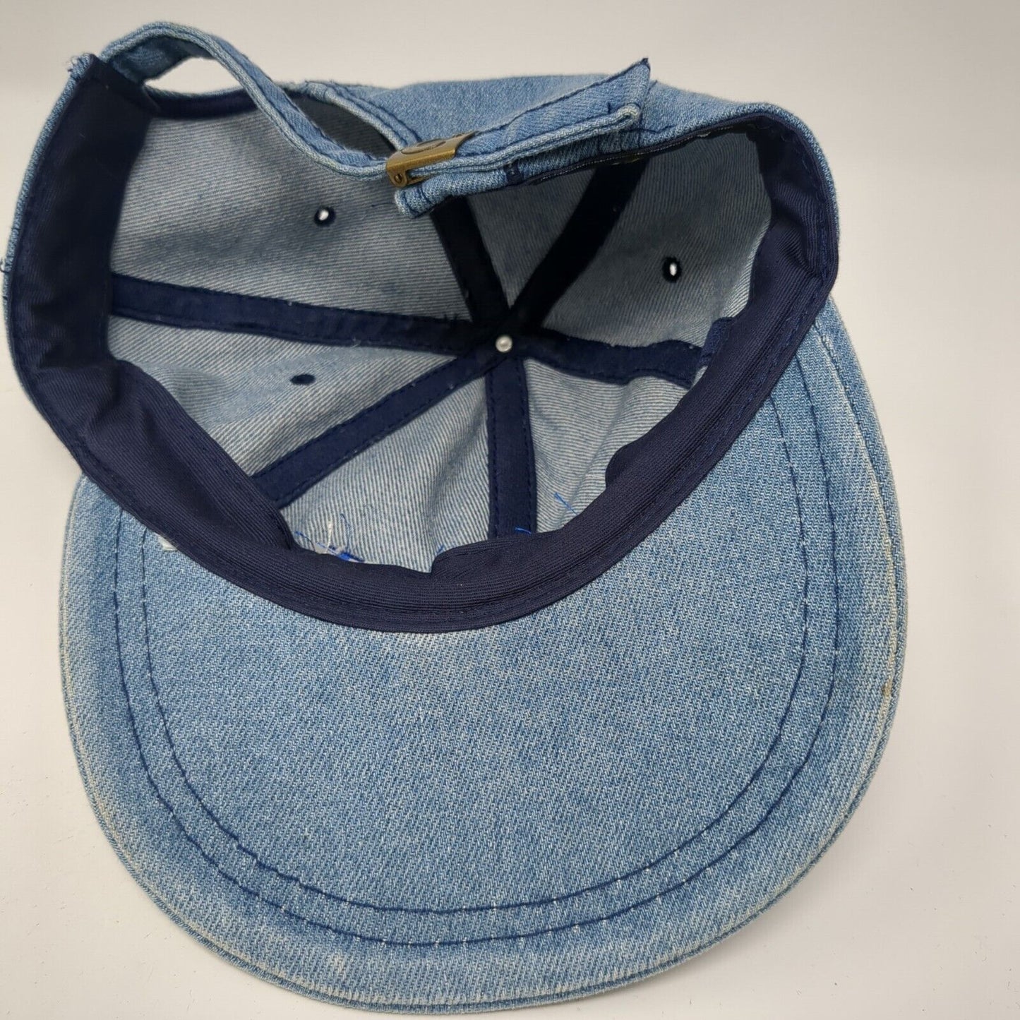 Sangstat The Transplant Company Slideback Hat Blue OS Adjustable Denim Luna Pier