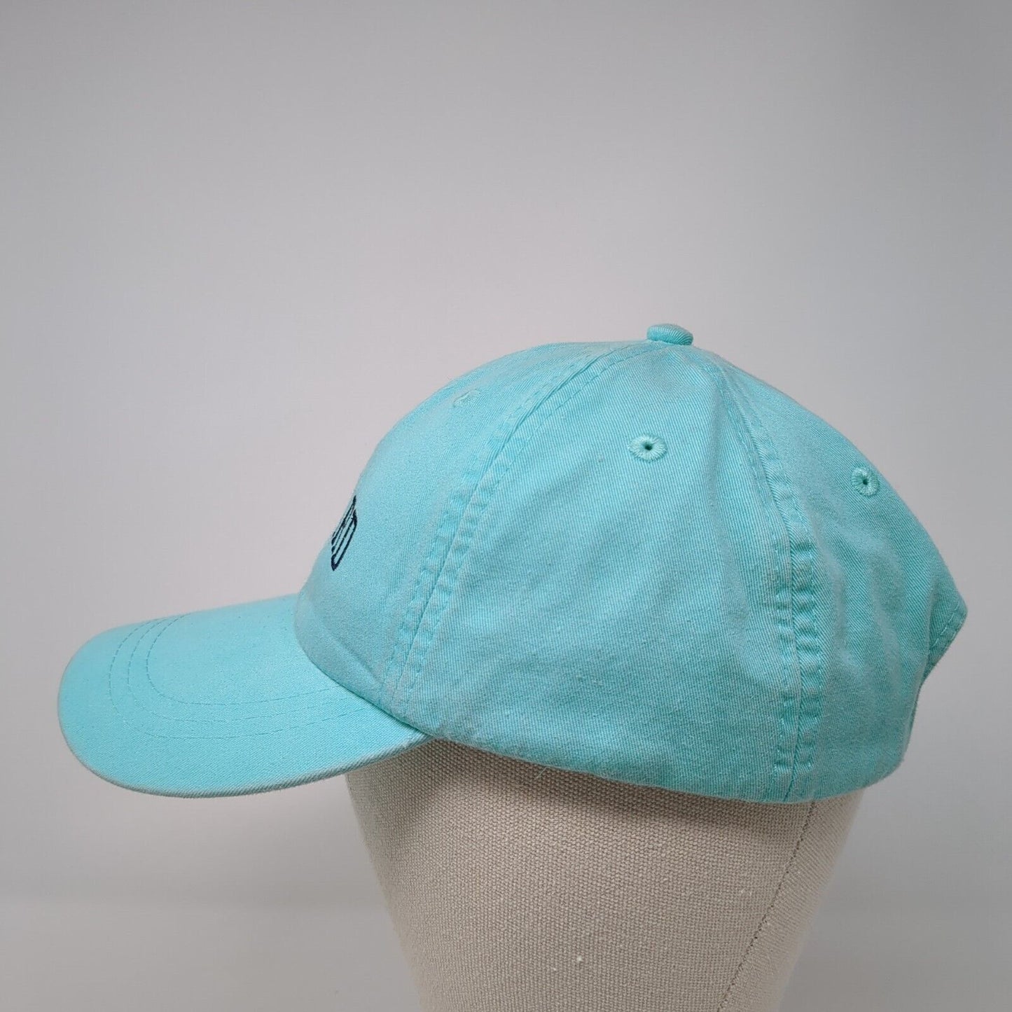 Vineyard Slideback Hat Blue One Size Adjustable Embroidered 6 Panel Adams