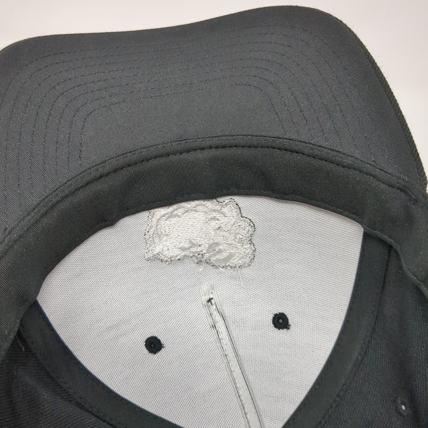 Sheep Snapback Hat Black One Size Adjustable Embroidered The Classics Yupoong