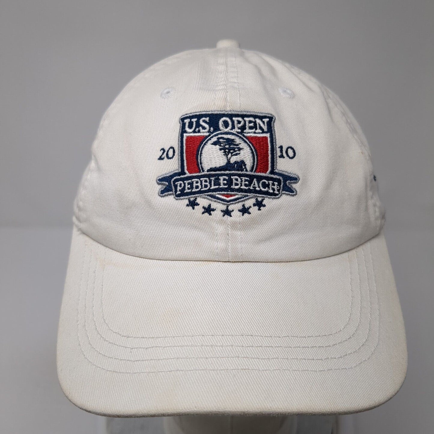 U.S. Open Pebble Beach Strapback Hat White One Size Ahead Extreme