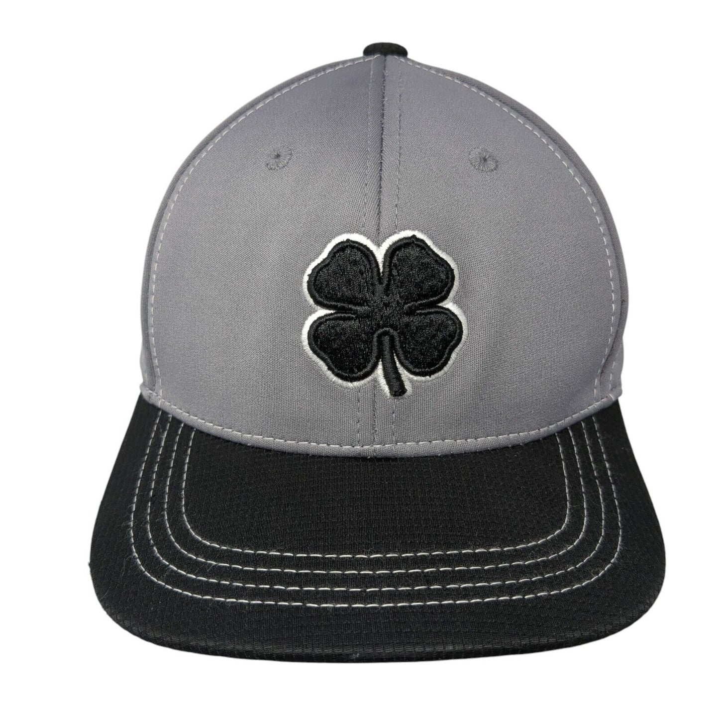 Live Lucky MV Junior Golf Youth Snapback Hat Gray OS Embroidered Black Clover