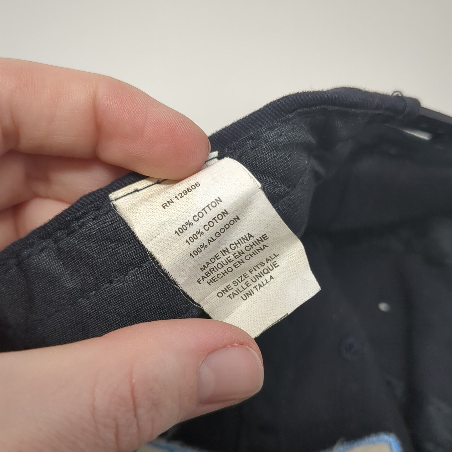 Bud Light Snapback Hat Blue One Size Adjustable Embroidered 6 Panel Cotton