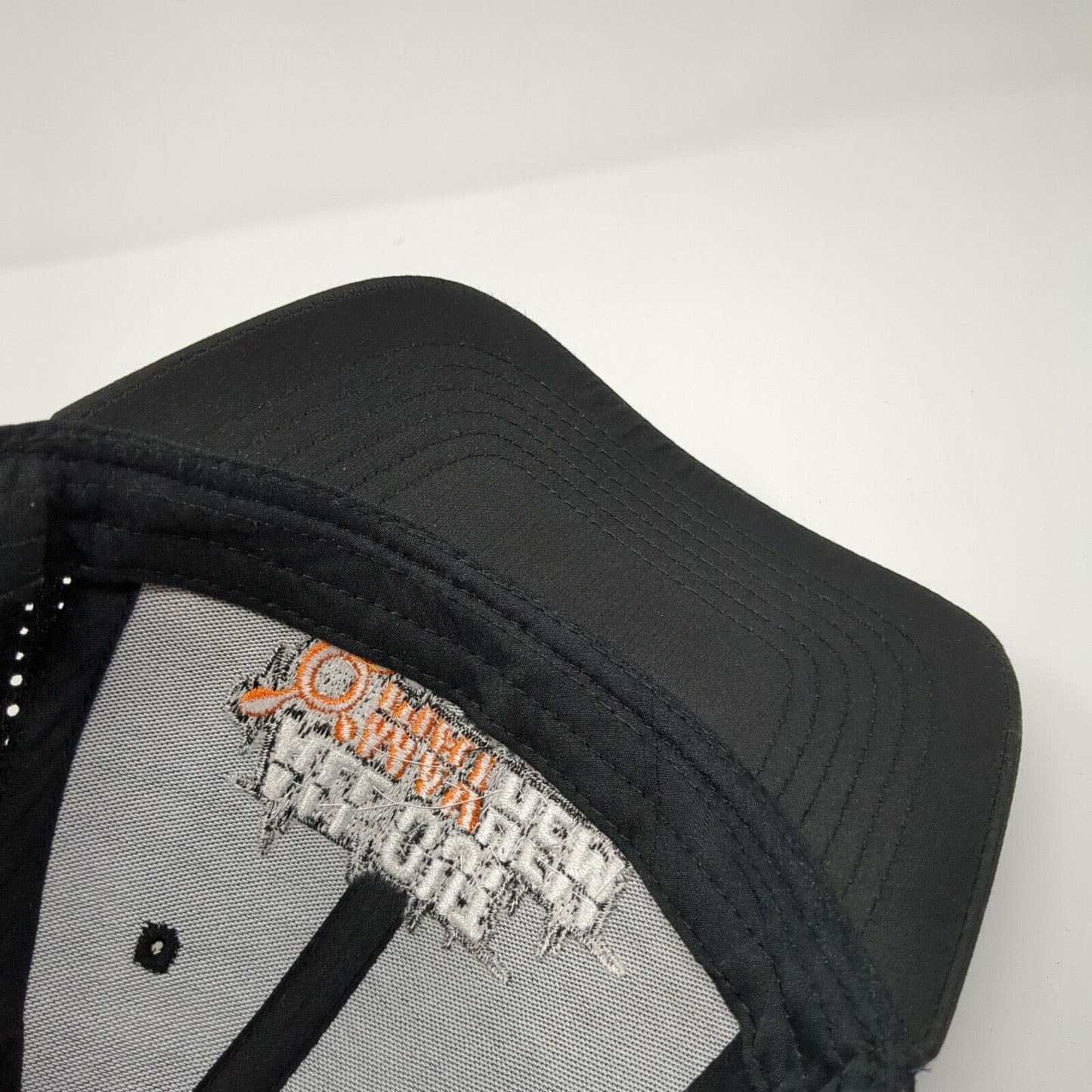 All Out Mayhem Strapback Hat Black One Size Embroidered Perforated