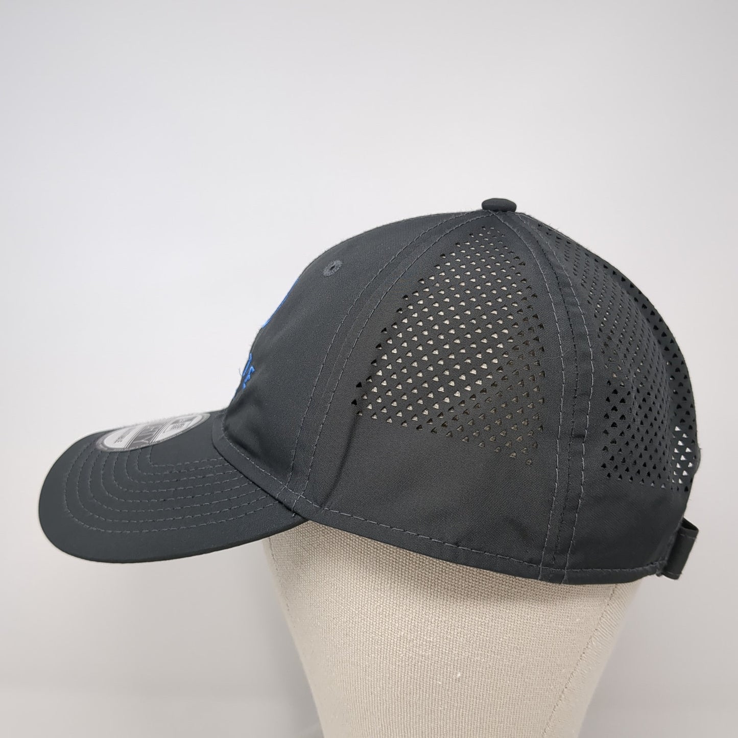 Arete Designs Strapback Hat Gray One Size Adjustable Laser Cut New Era