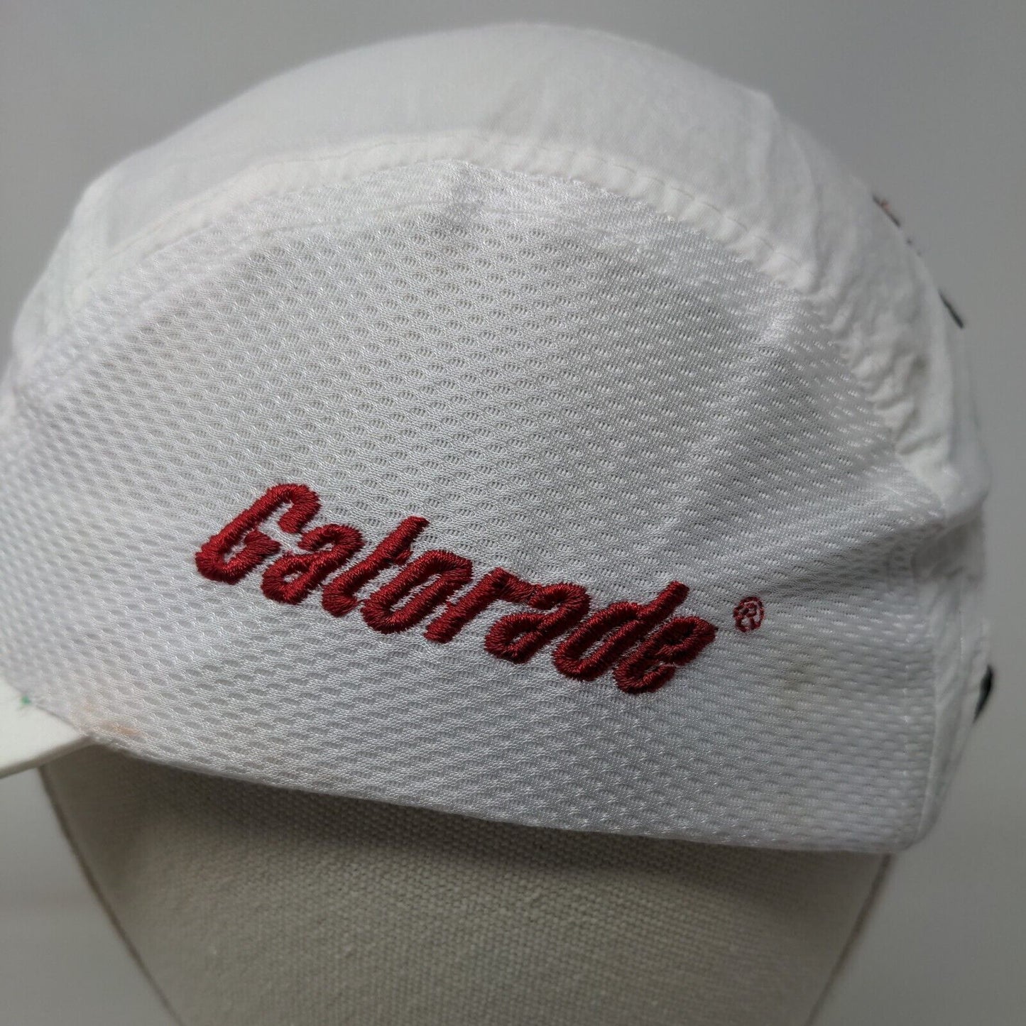 10K Mural Gatorade Running Cap White One Size Adjustable Embroidered Breathable