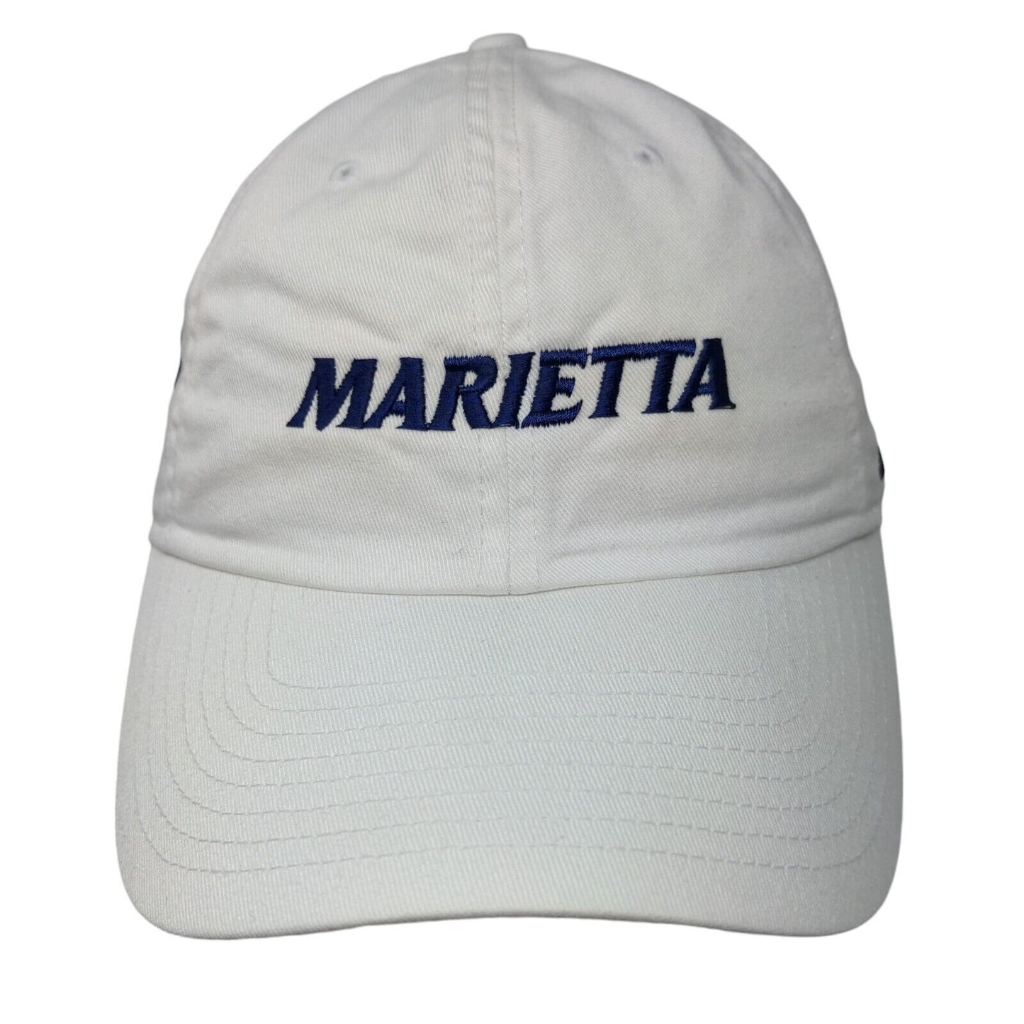 Marietta Slideback Hat White OSFM Embroidered Nike Heritage 86