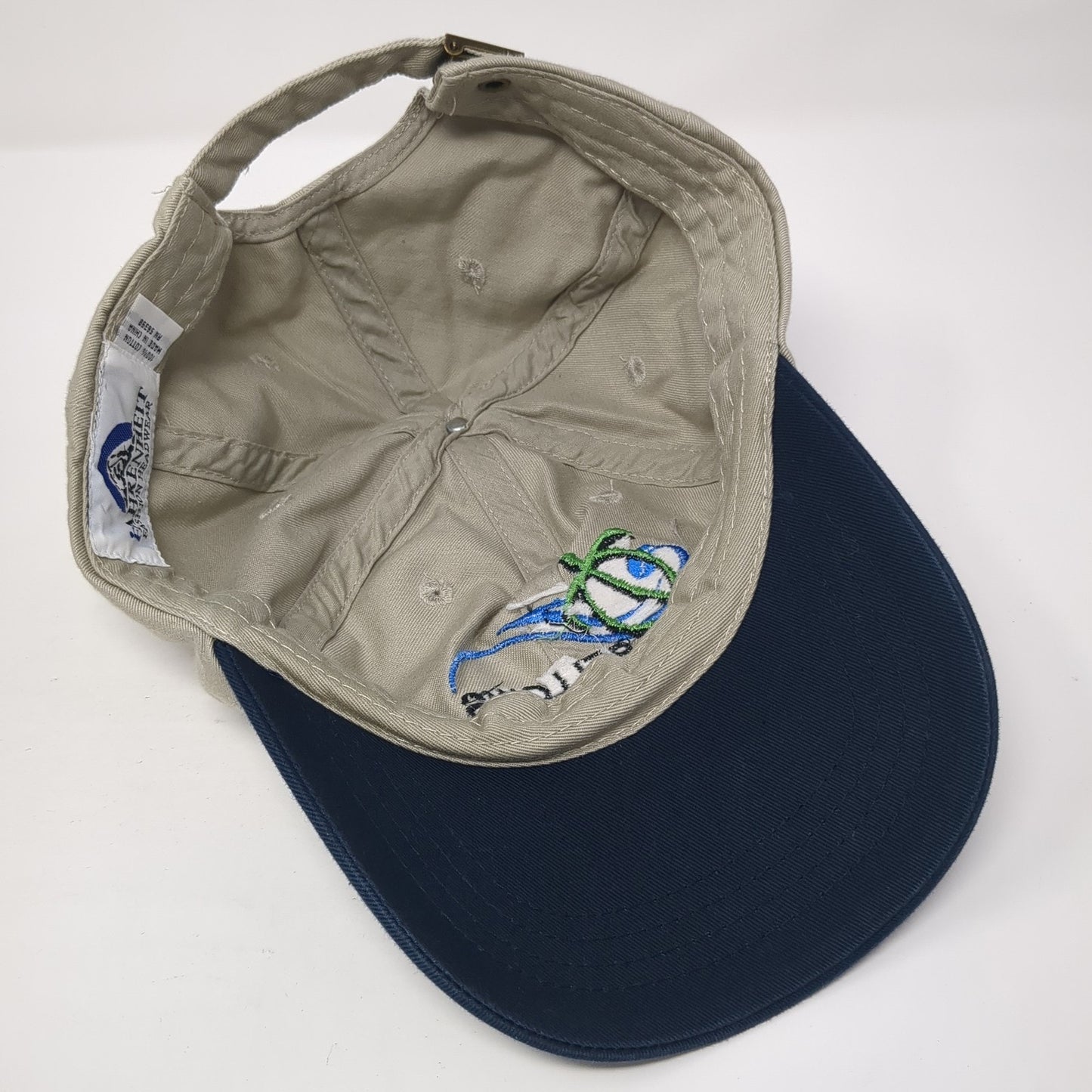 Bellows Slideback Baseball Cap Brown One Size Adjustable Embroidered Fahrenheit