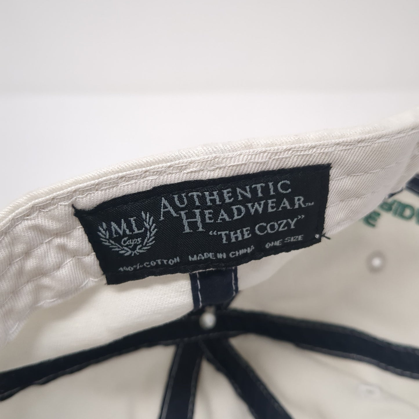 Borah BHS Slideback Hat White One Size Proud To Be Part Of The Pride