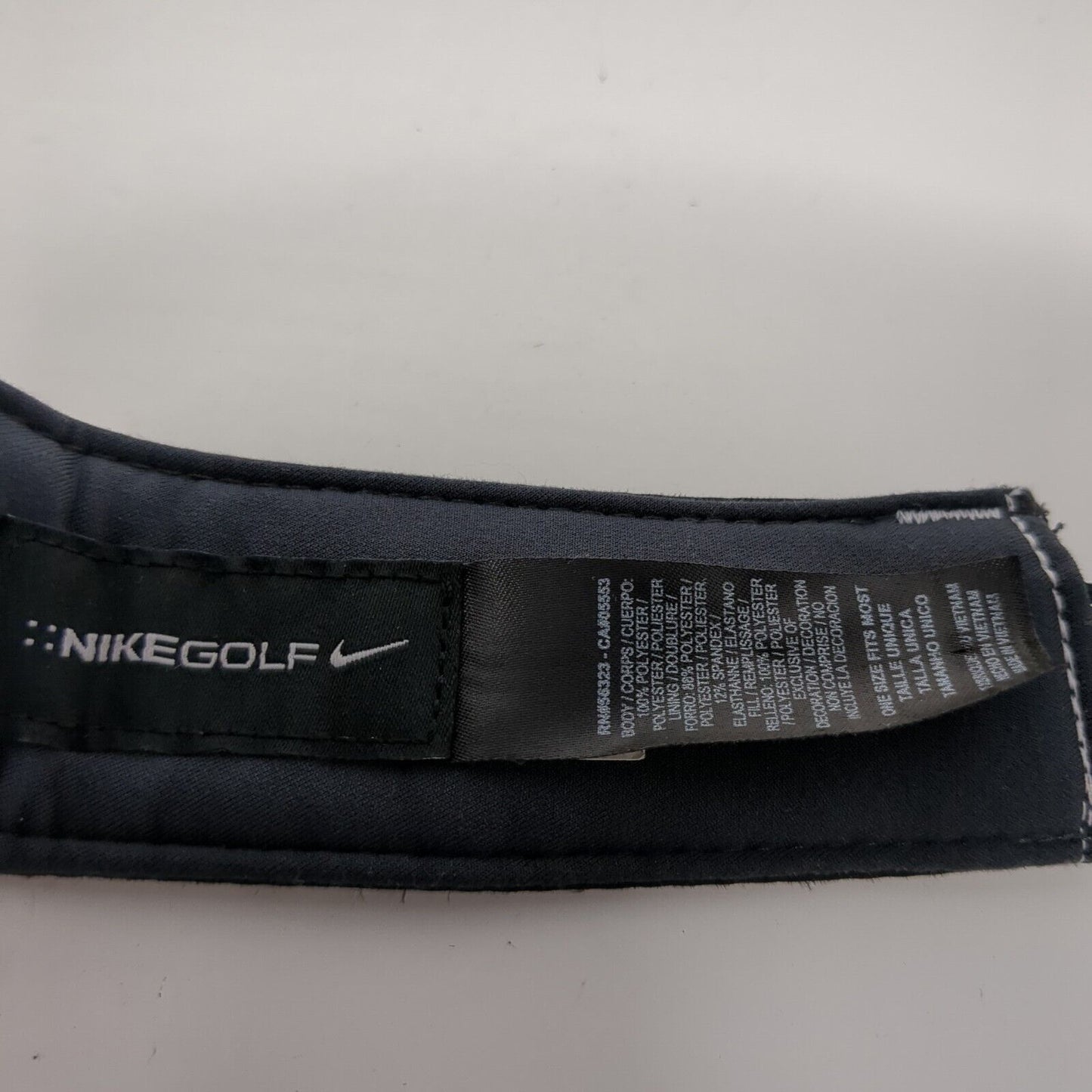 Idaho Governor's Cup Women's Strapback Visor Hat Black One Size Nike