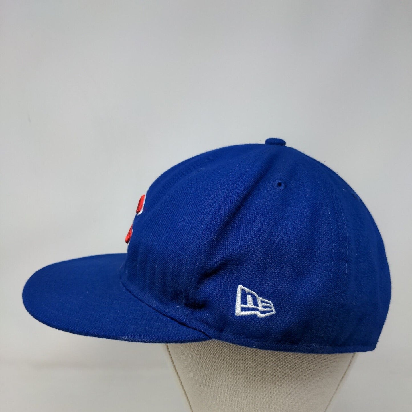 Chicago Cubs Snapback Hat Blue Size M/L Embroidered New Era 9Fifty MLB Logo