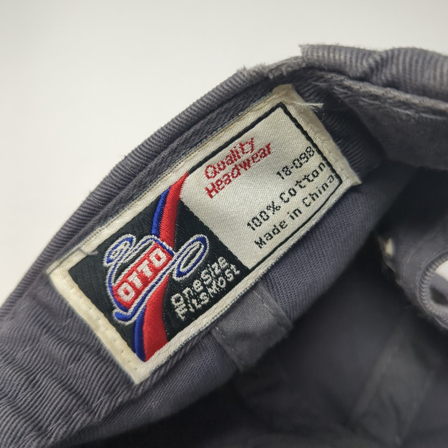 Mathews Machinery, Inc. Volvo Slideback Hat Gray One Size Adjustable Otto