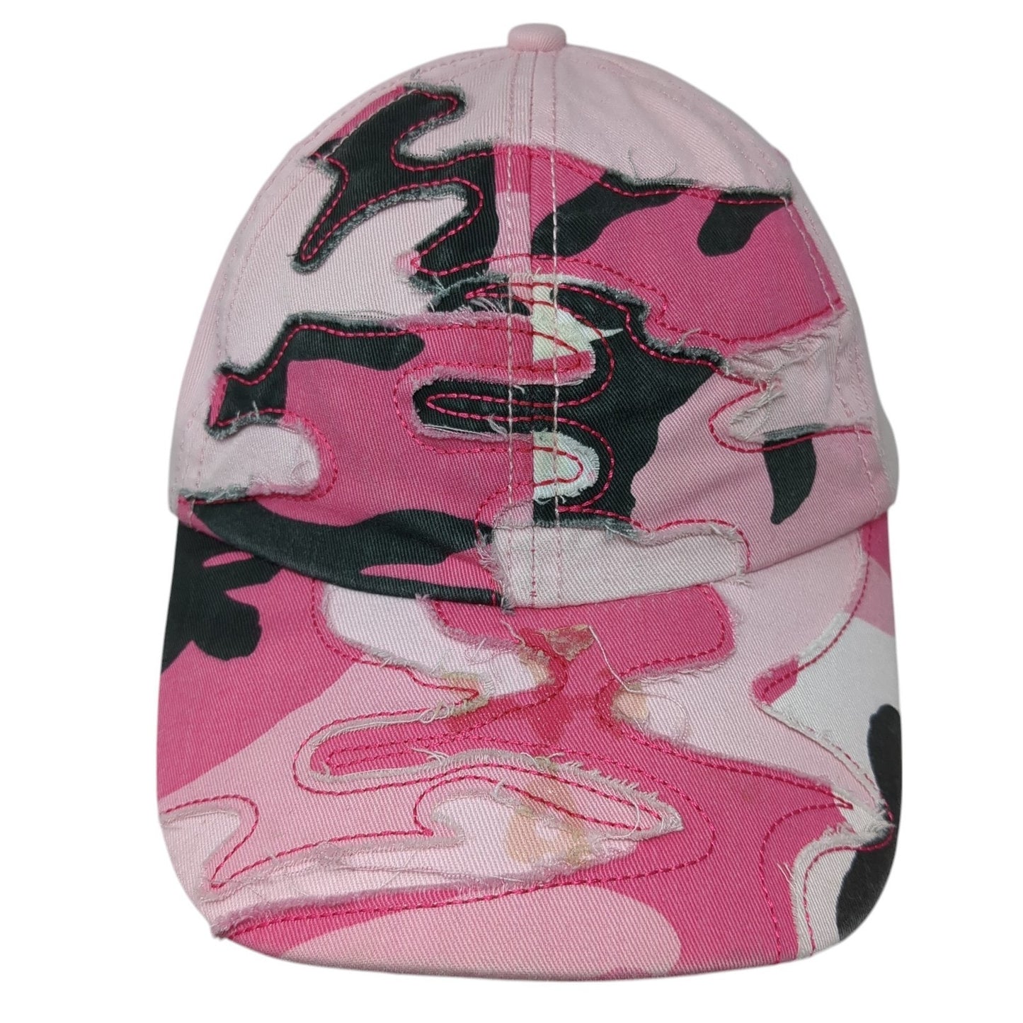 HG Strapback Hat Multicolor One Size Adjustable Camouflage 6 Panel