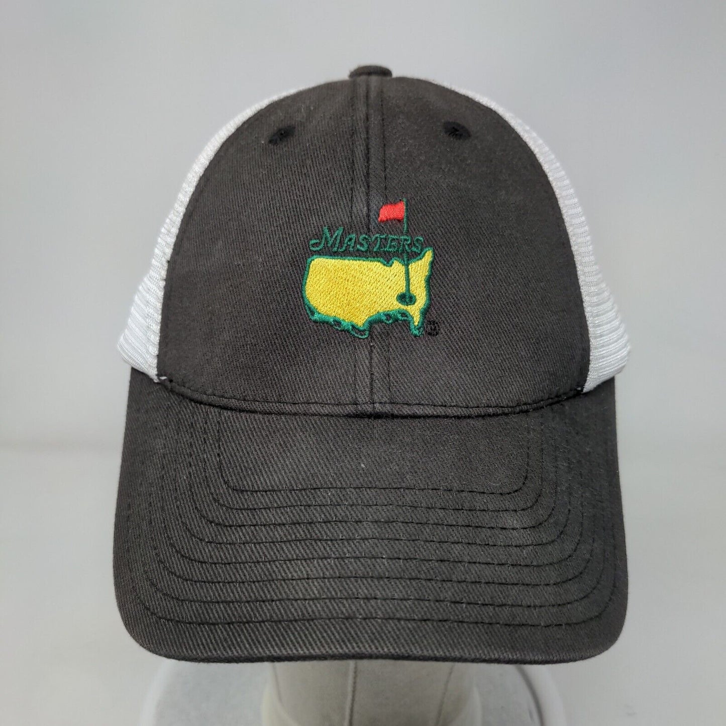 Masters Golf Strapback Mesh Back Trucker Hat Multi One Size Embroidered