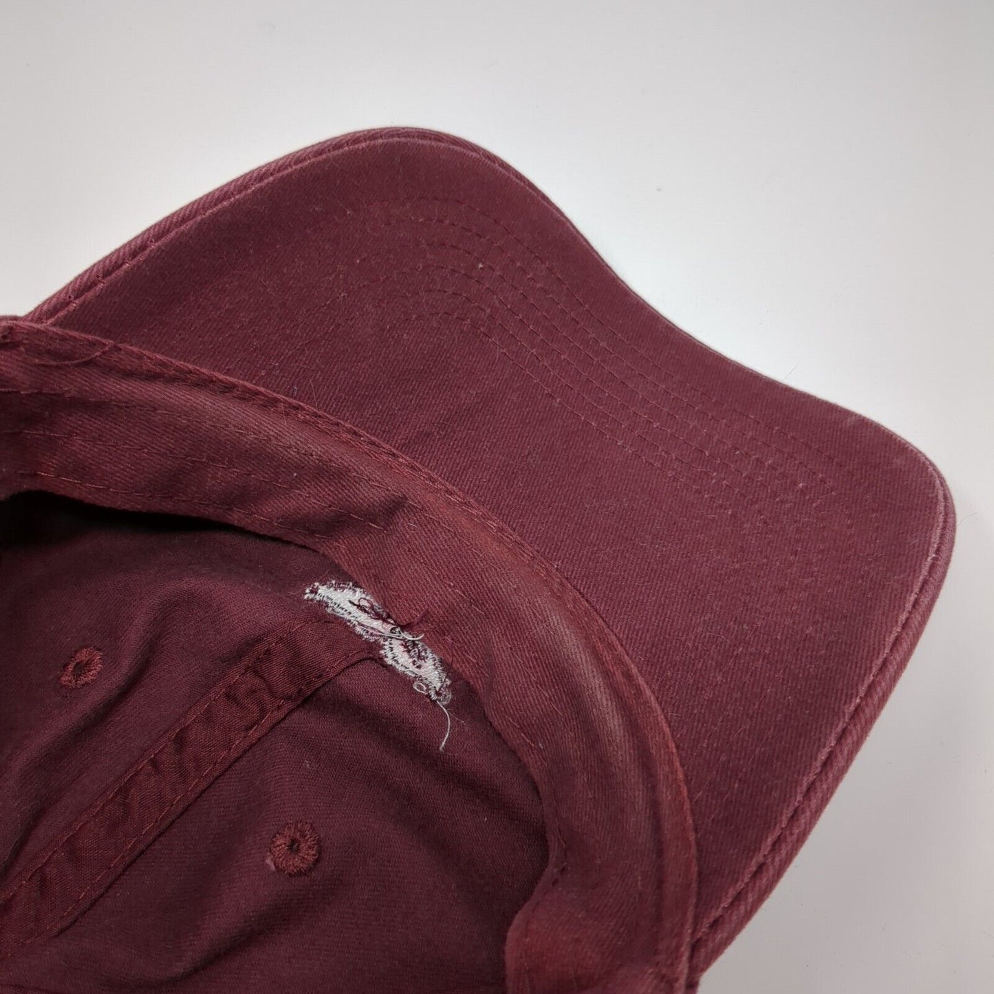 Sand Cloud Slideback Hat Red OSFA Adjustable Embroidered Logo 6 Panel