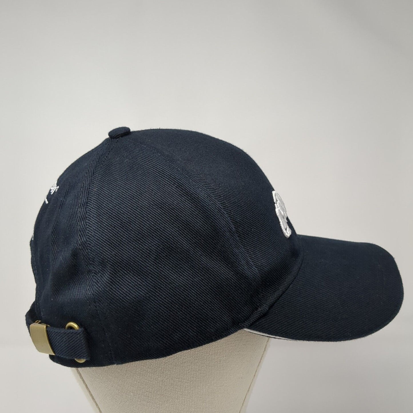 Micron Young Professional Slideback Hat Black One Size Embroidered