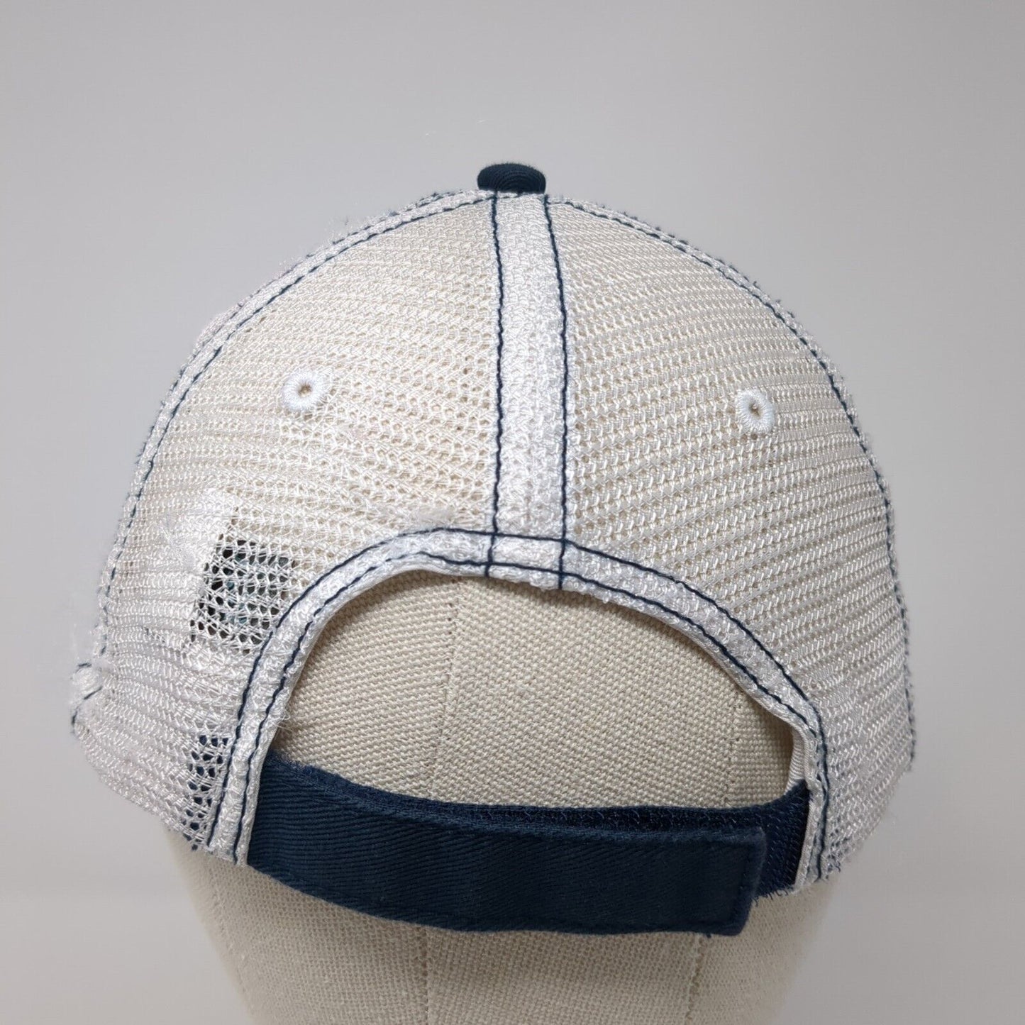 2021 Run Through It Strapback Trucker Hat Blue OSFA Race To Robie Creek