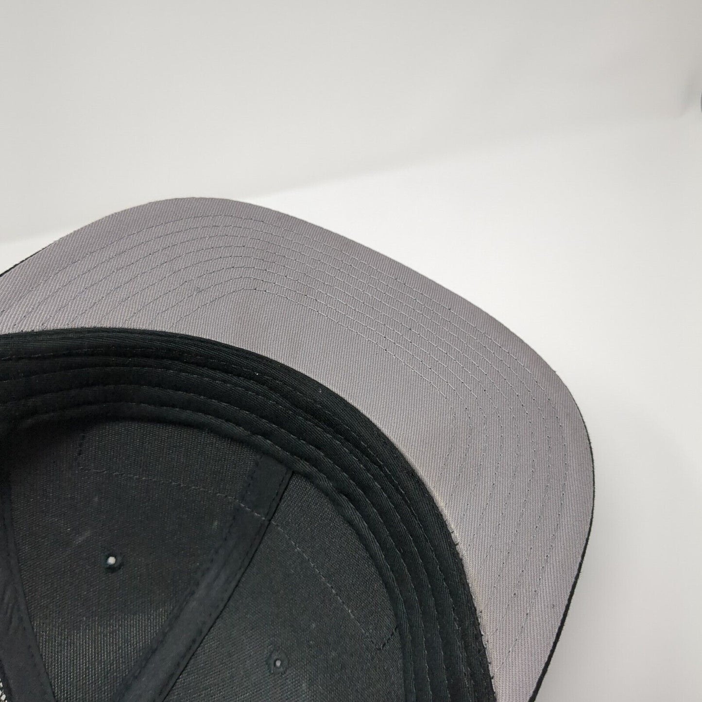 Advanced Heating & Cooling Snapback Trucker Hat Black One Size Flat Bill