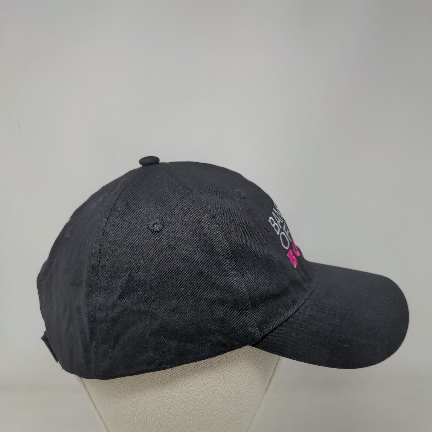Bans Off Our Bodies Strapback Hat Black One Size Embroidered Apollo
