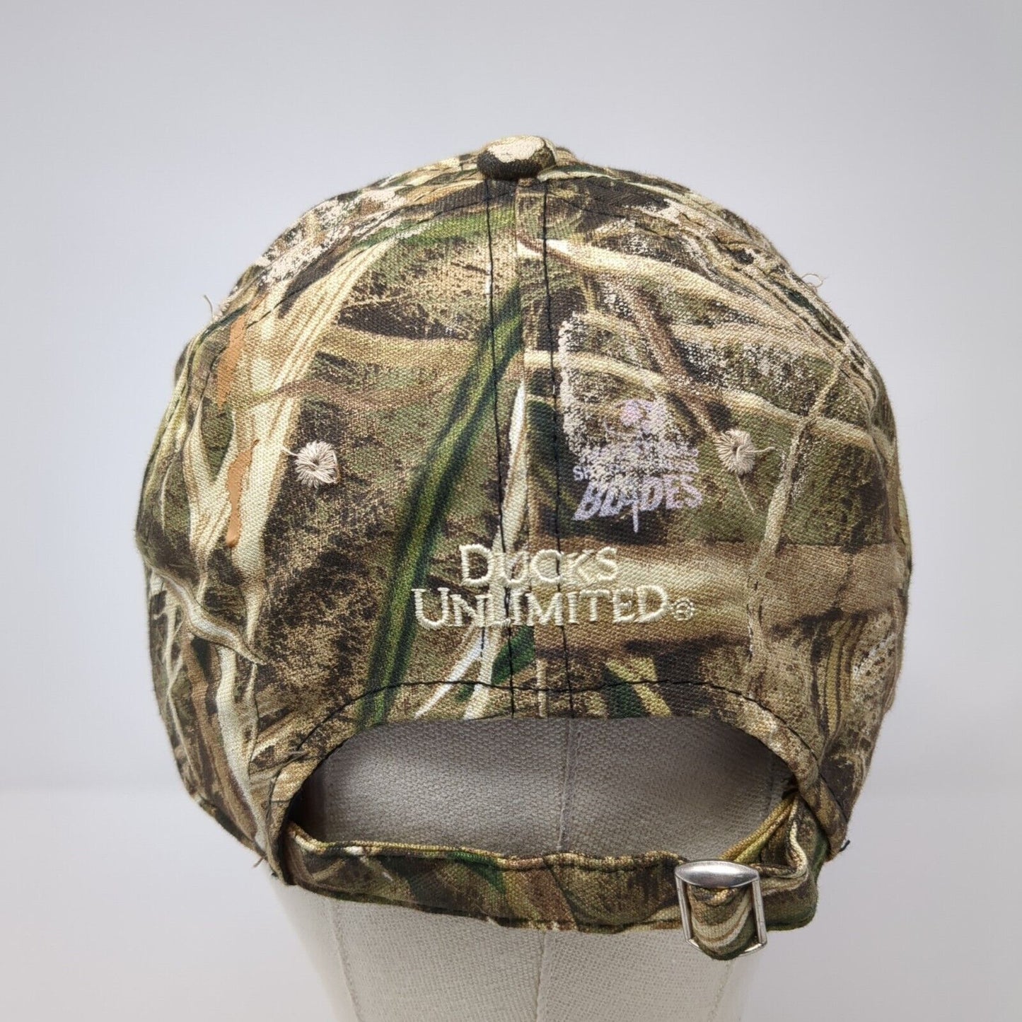 Ducks Unlimited Slideback Hat Camo One Size Hunting Outdoor Cap 6 Panel