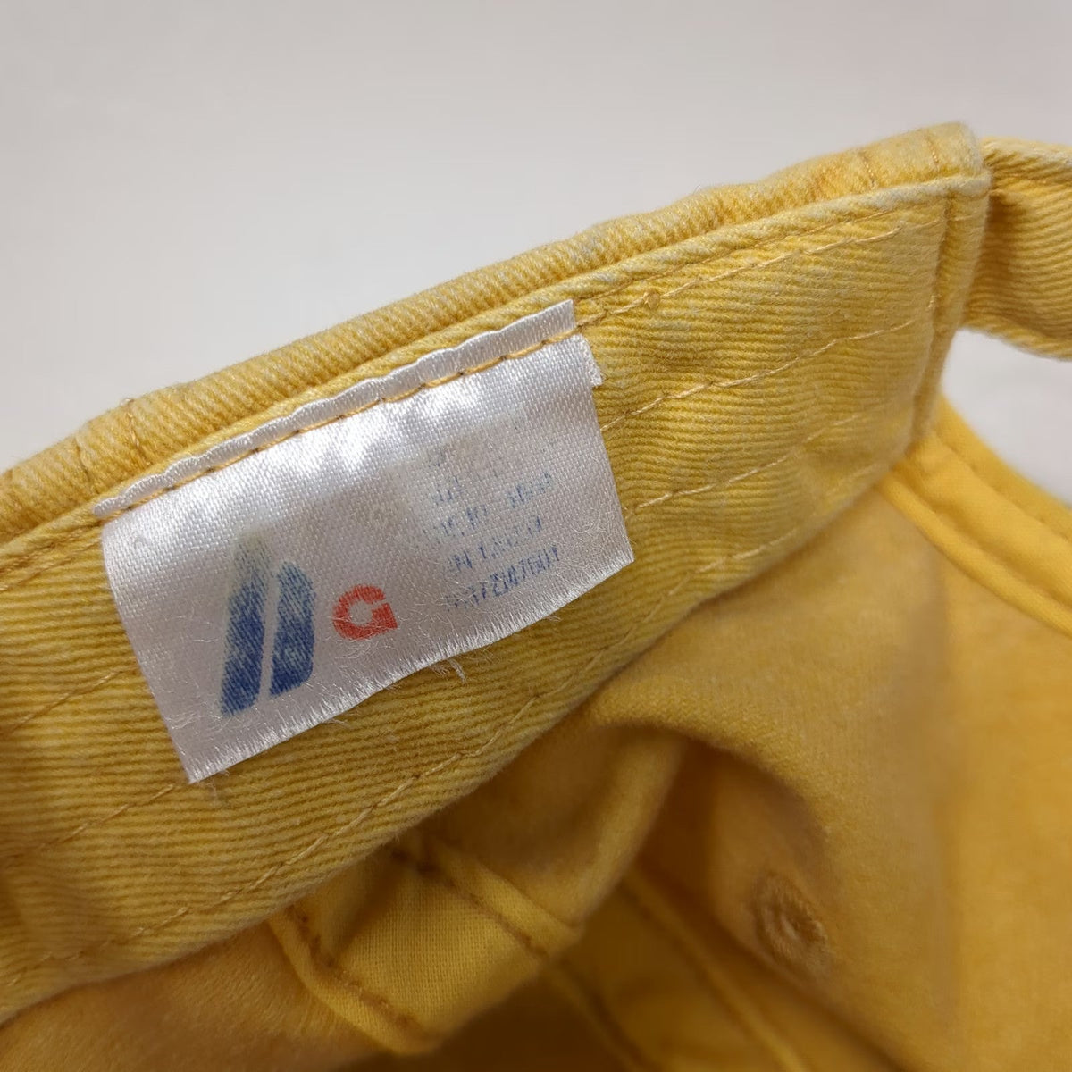 Holloway Baseball Cap Yellow One Size KC Heart Embroidery Cotton Adjustable Hat